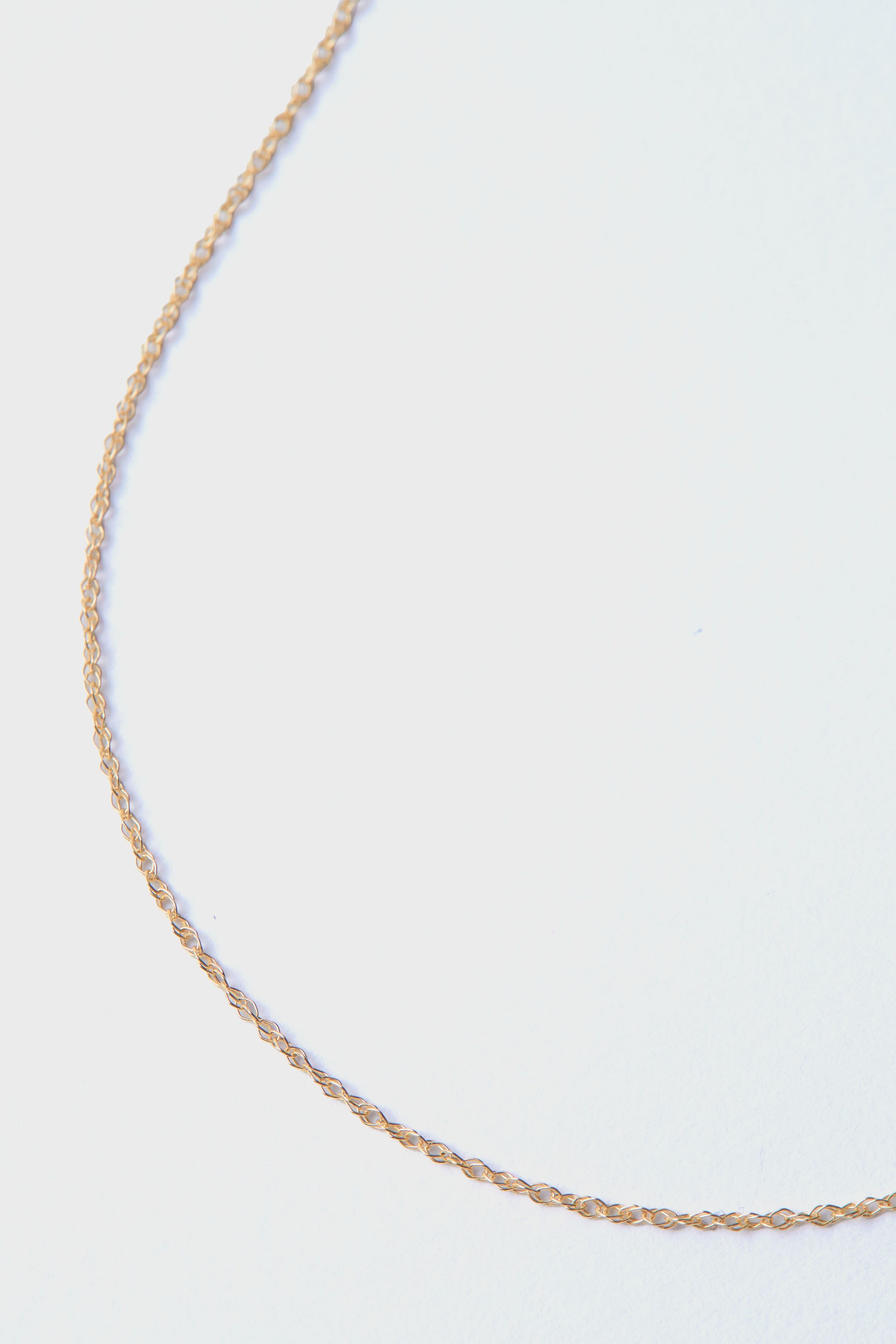 14k Gold Rope Chain-Get Girly