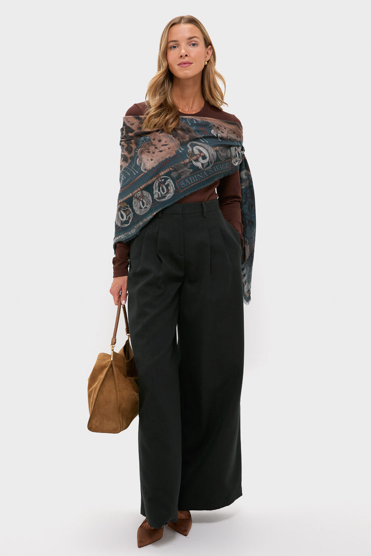 The Lunar Leopard Winter Large 135 cm Scarf-Get Girly