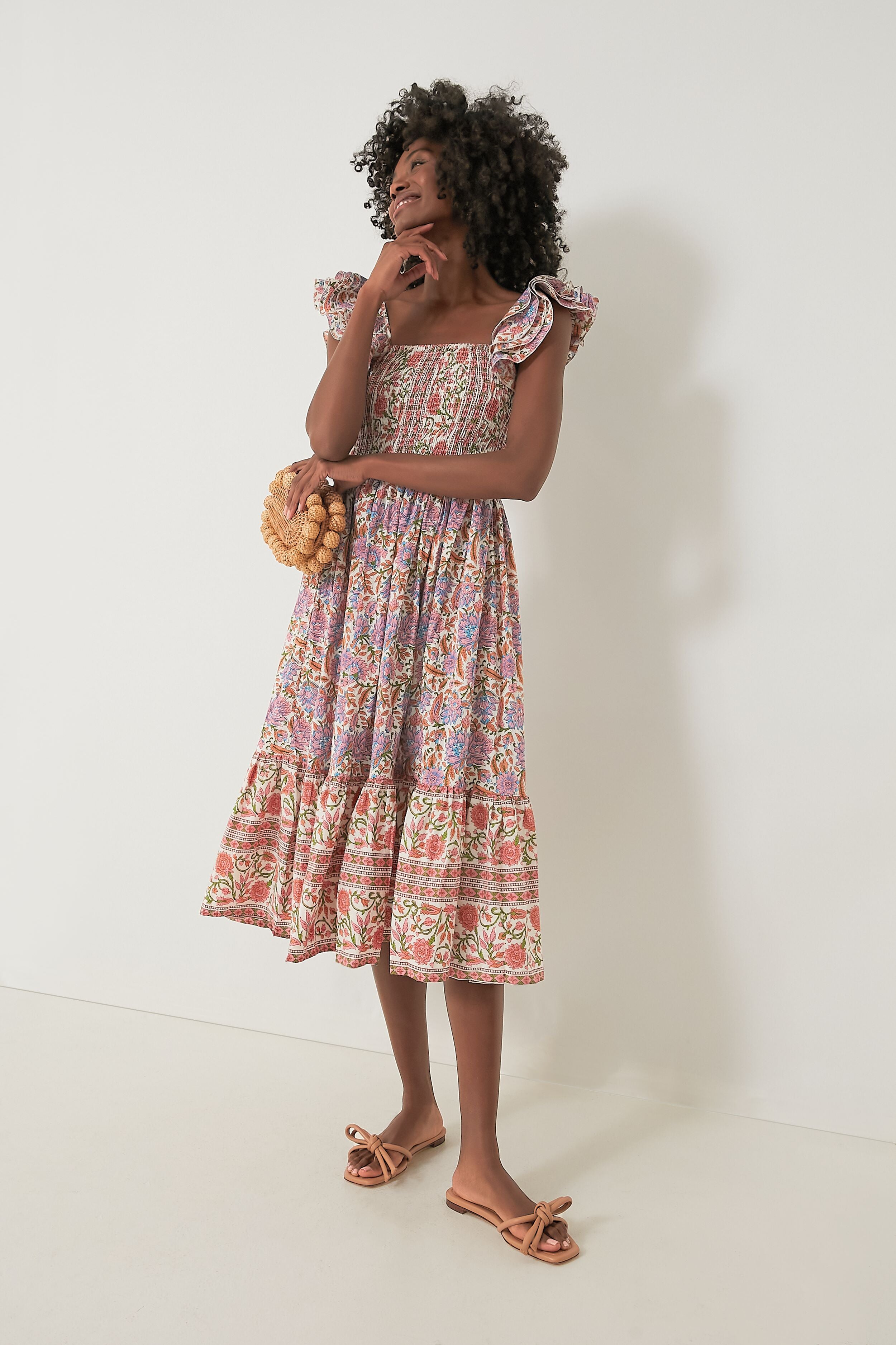Avignon Floral Olympia Dress-Get Girly