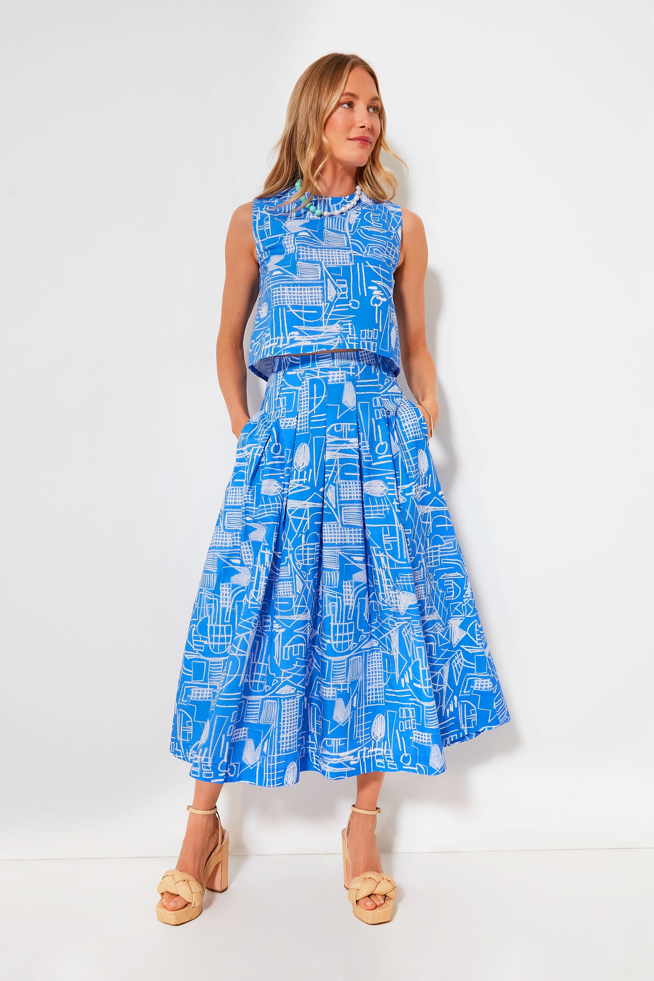 Aqua Sky Collar-Get Girly