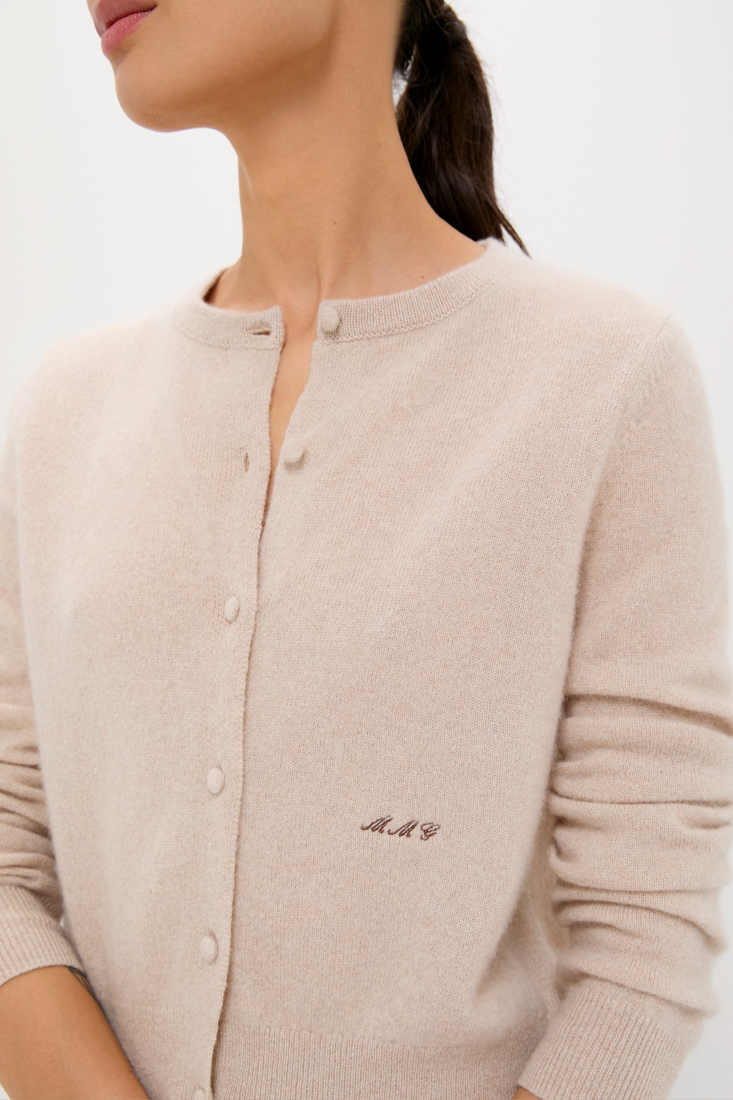 Sandstone Cashmere Riley Cardigan-Get Girly