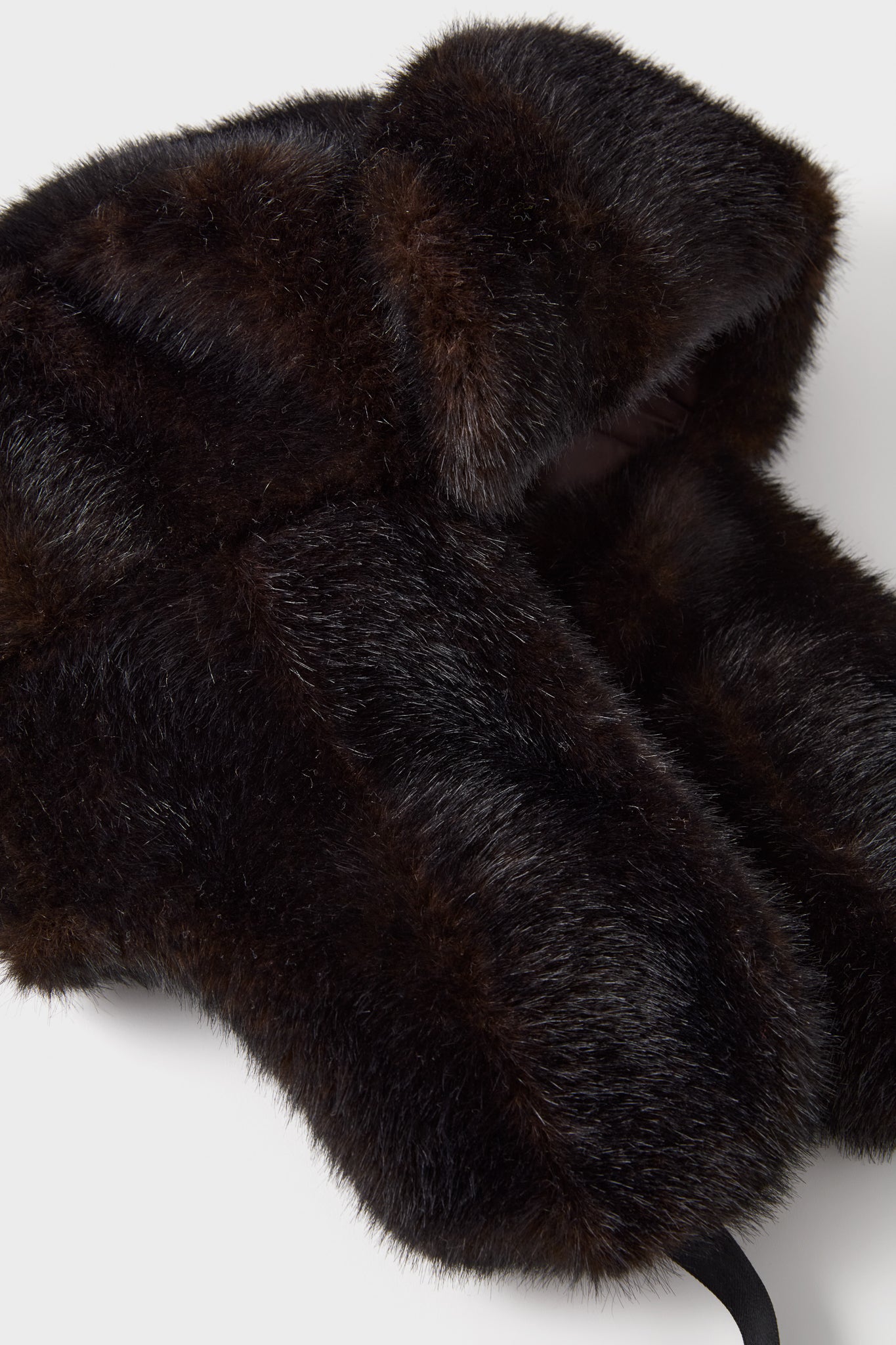 Brown Fur Flap Hat-Get Girly