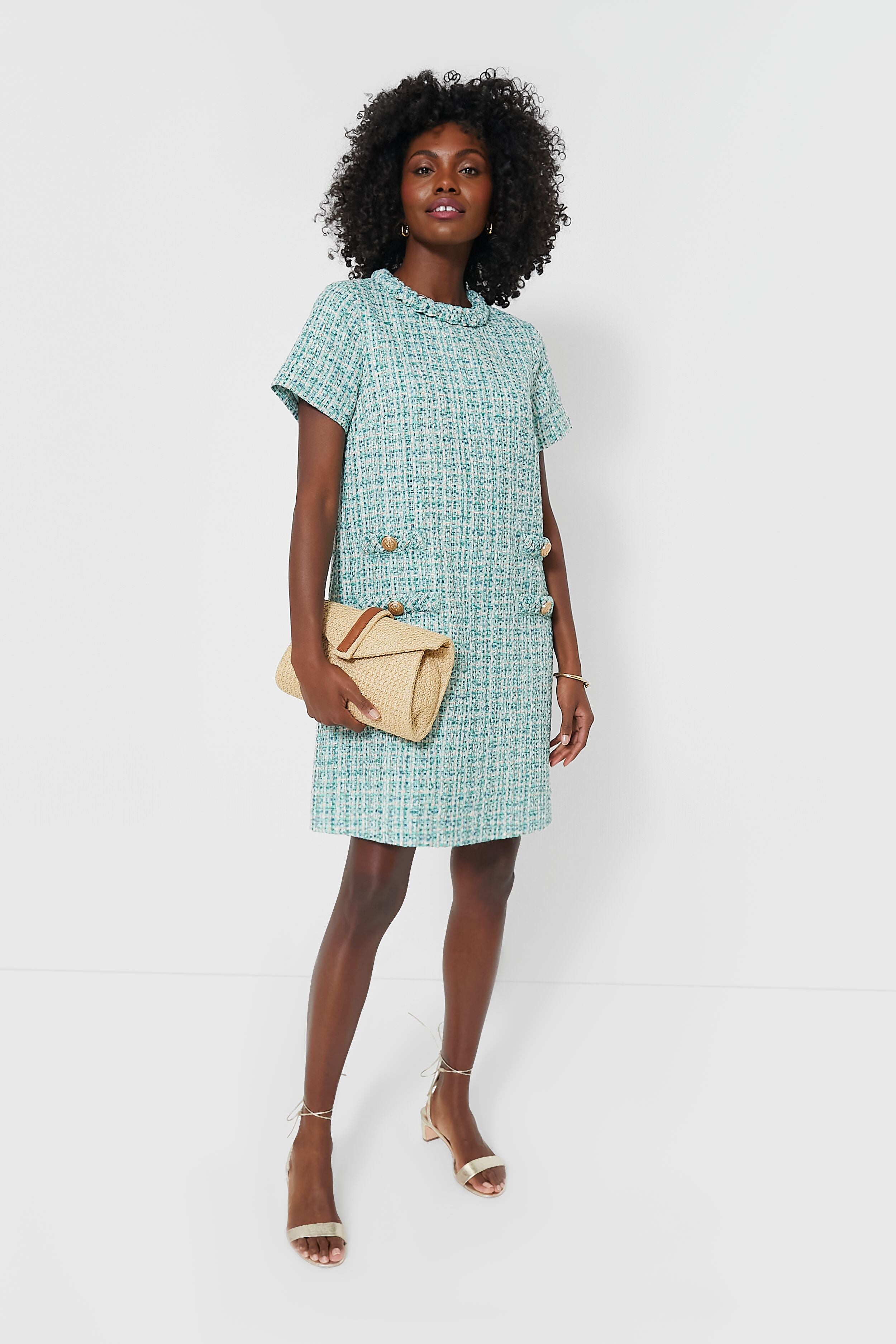 Rowen Raffia Envelope Clutch-Get Girly