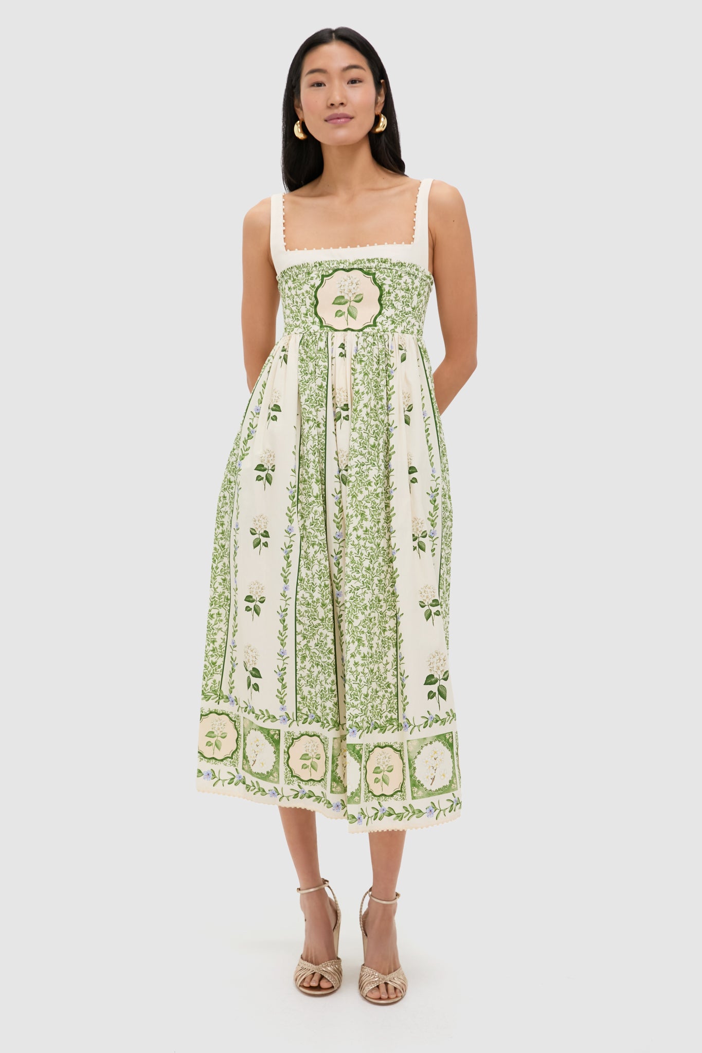 Wild Barbara Midi Dress-Get Girly