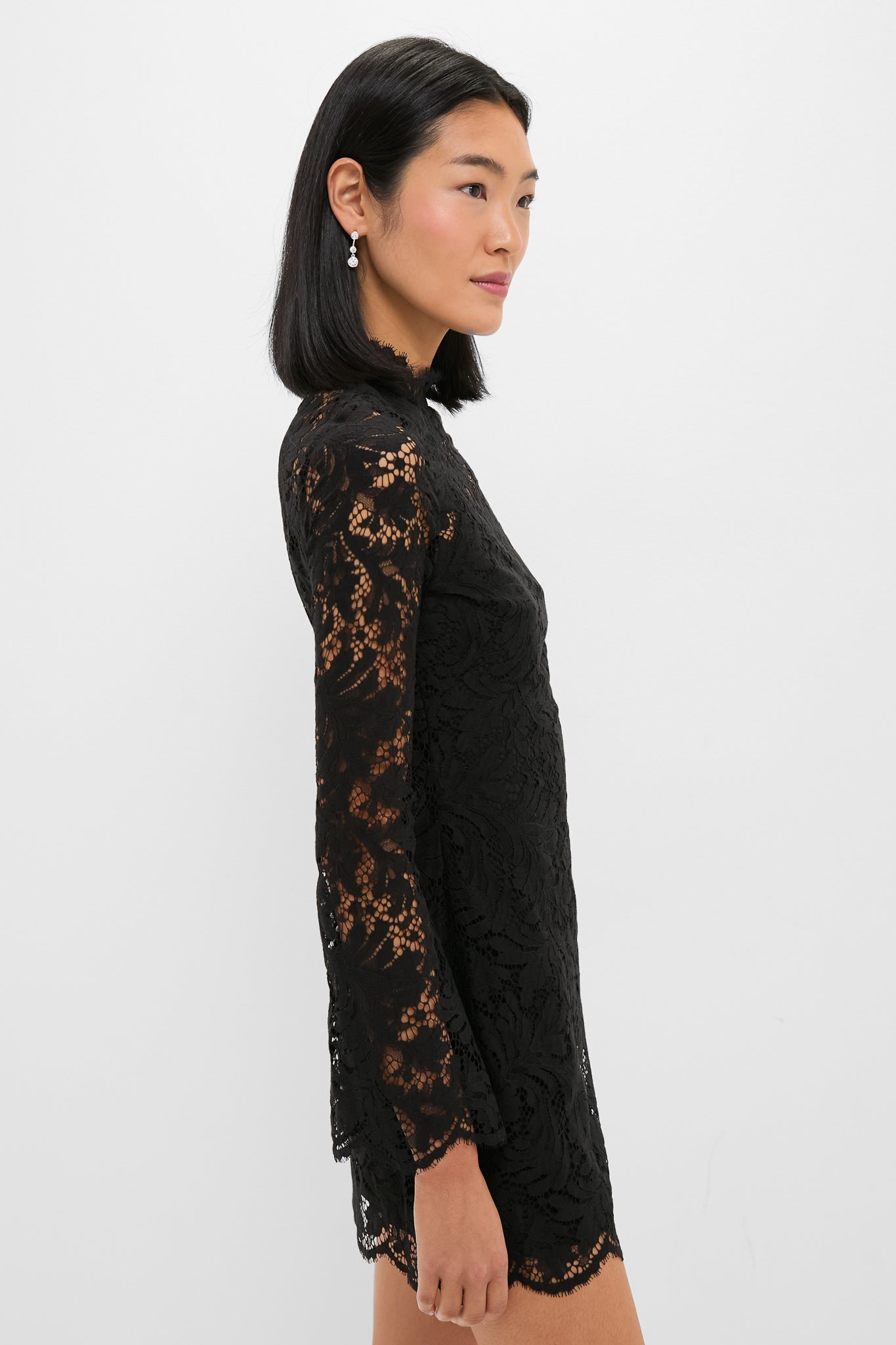 Black Eden Mini Dress-Get Girly