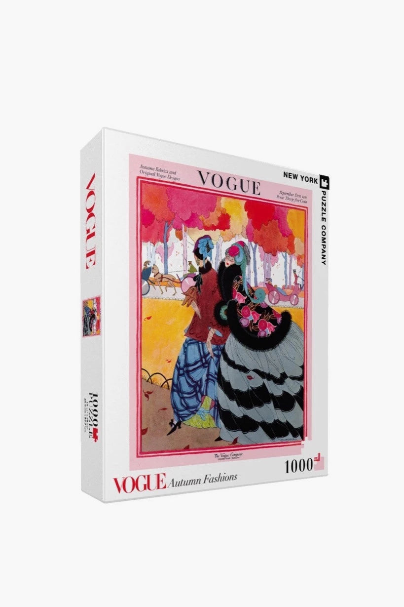 Autumn Fabrics Jigsaw Puzzle-Get Girly