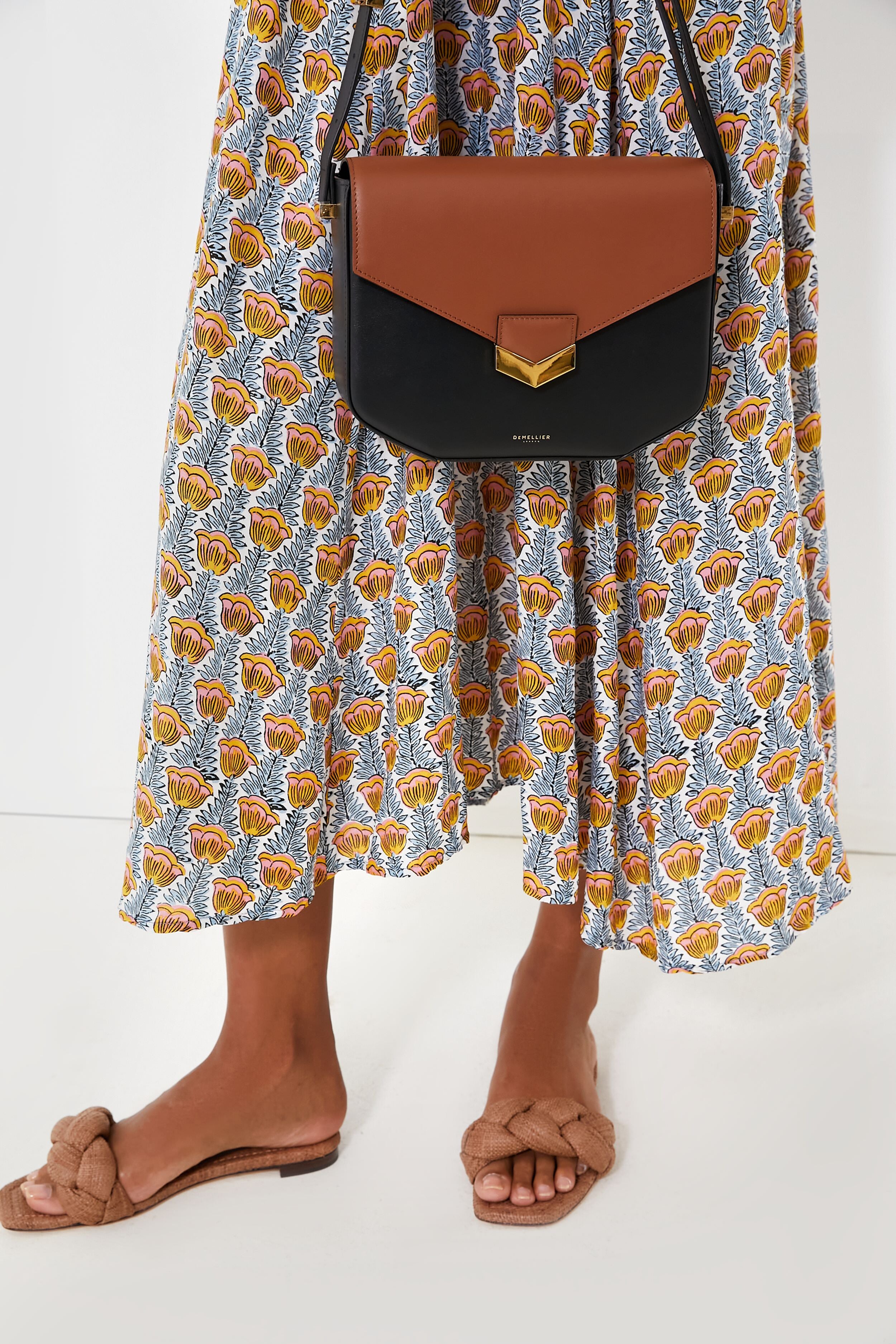 Black and Tan London Bag-Get Girly