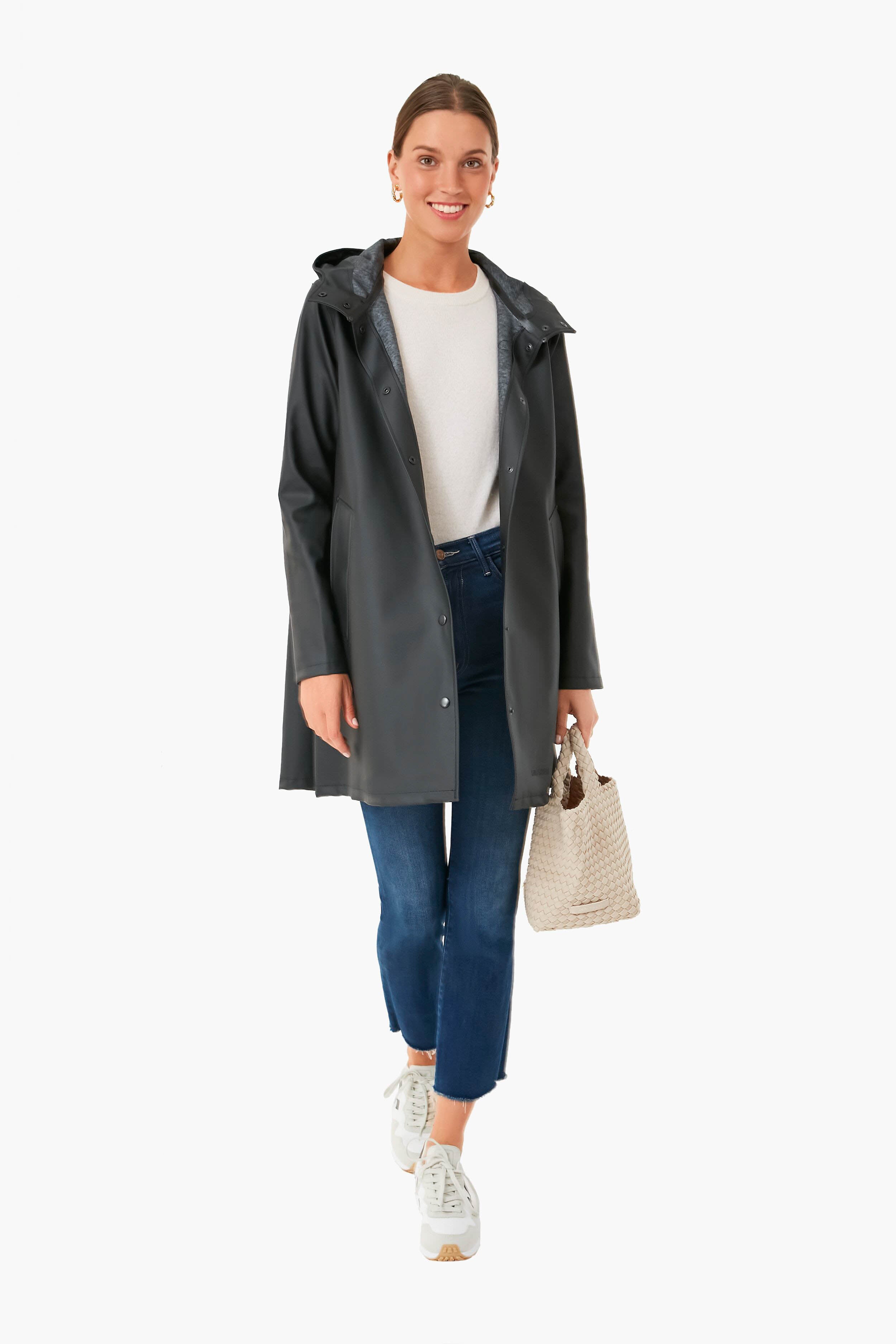 Black Mosebacke Raincoat-Get Girly