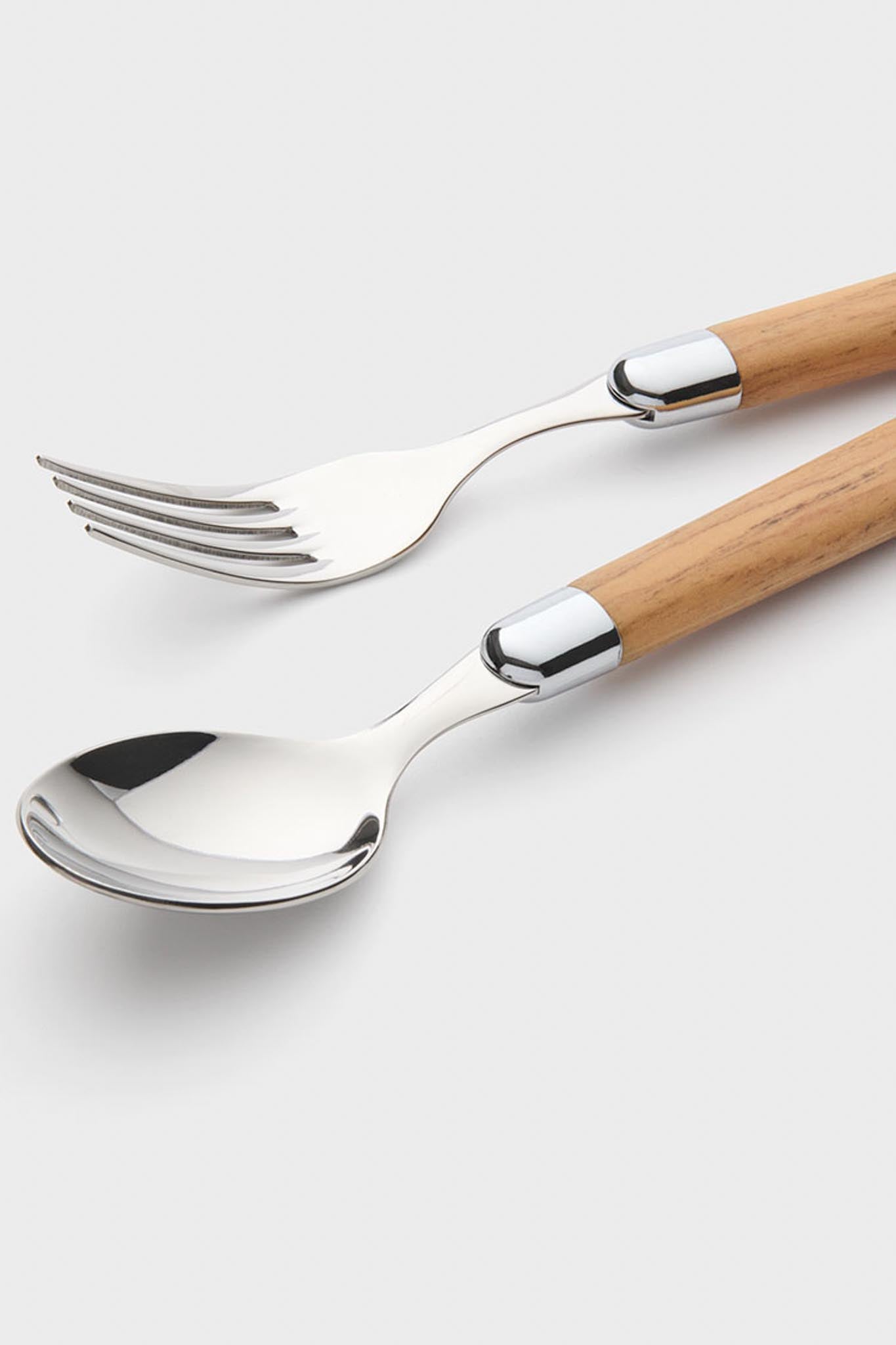 Albero Oak Five-Piece Place Setting-Get Girly