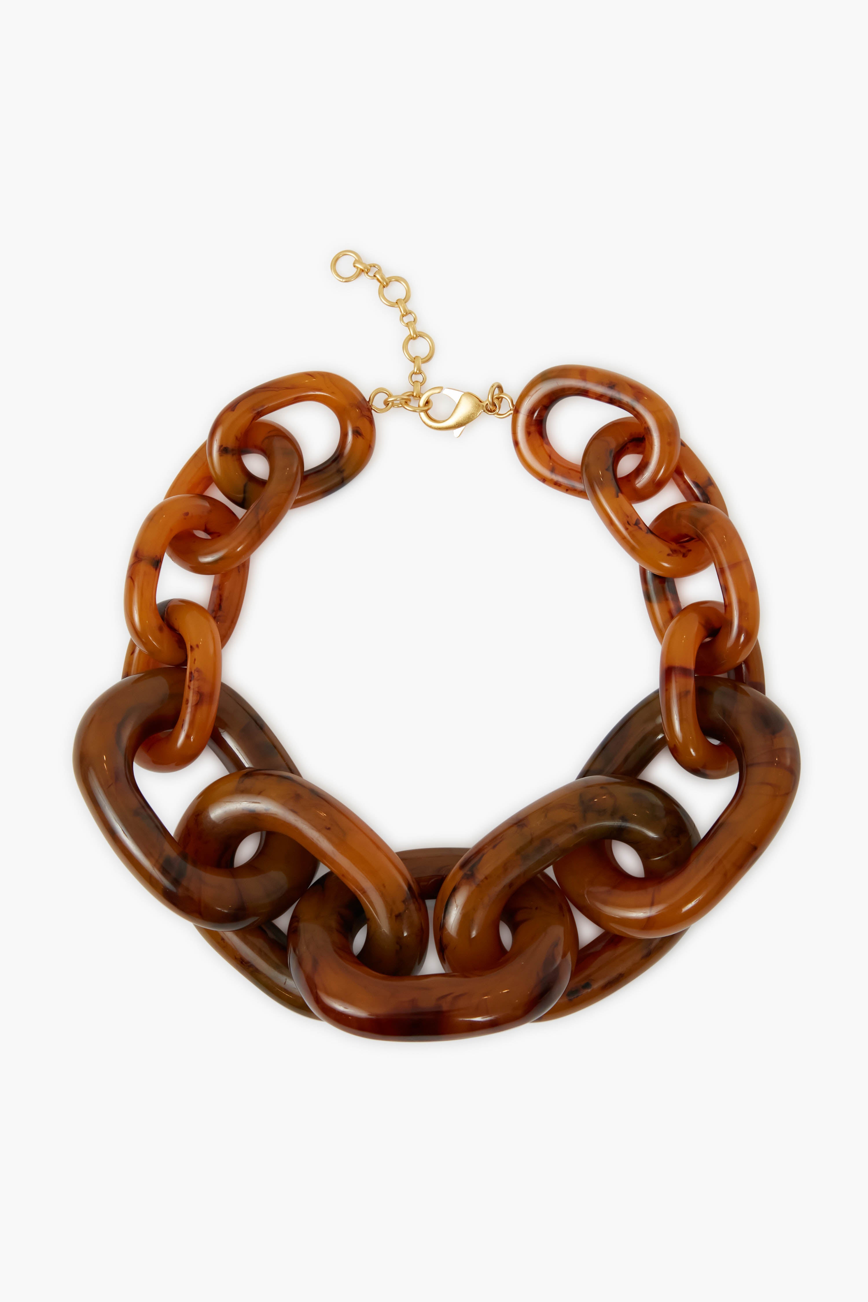 Tortoise Catena Necklace-Get Girly