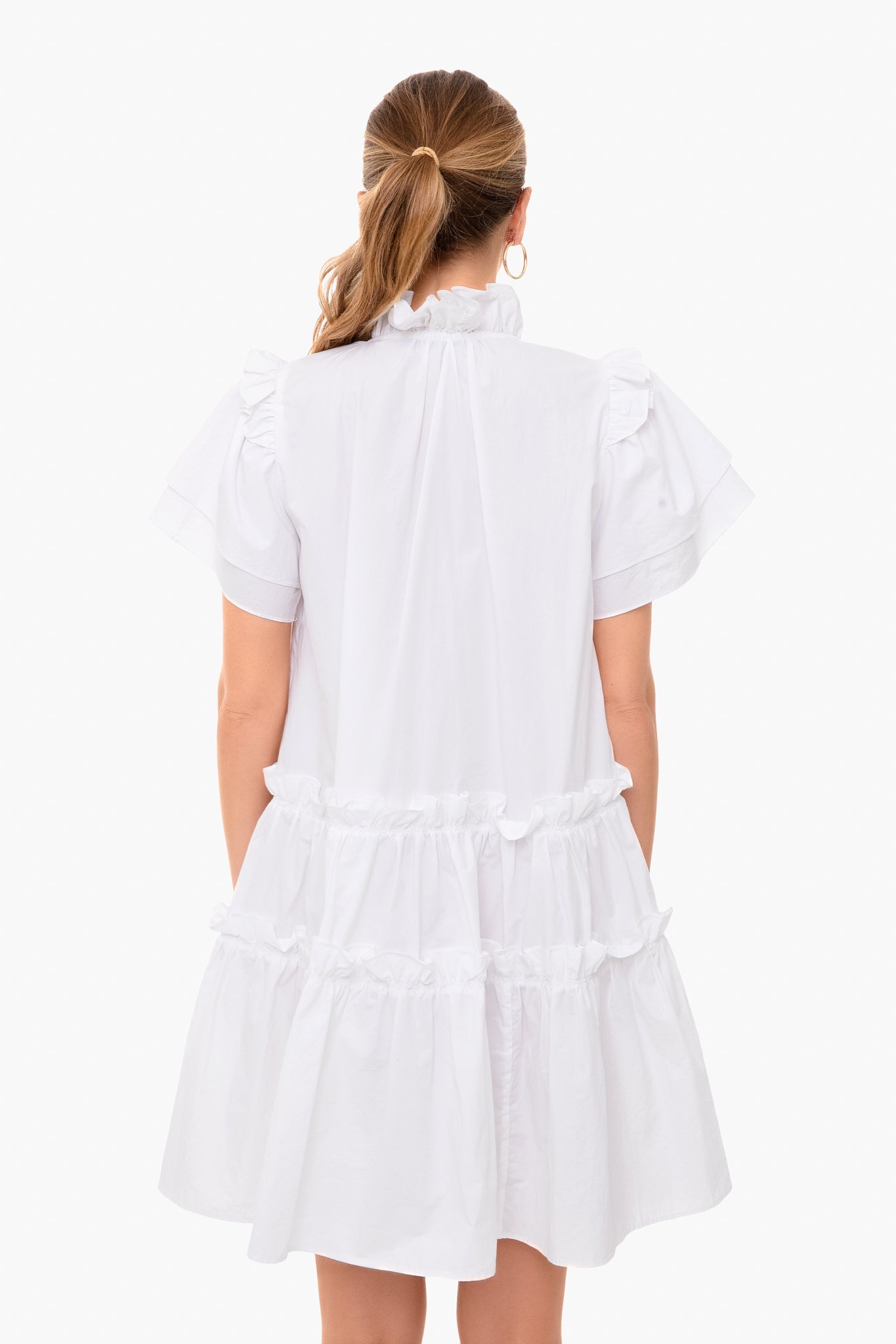White Merritt Dress-Get Girly