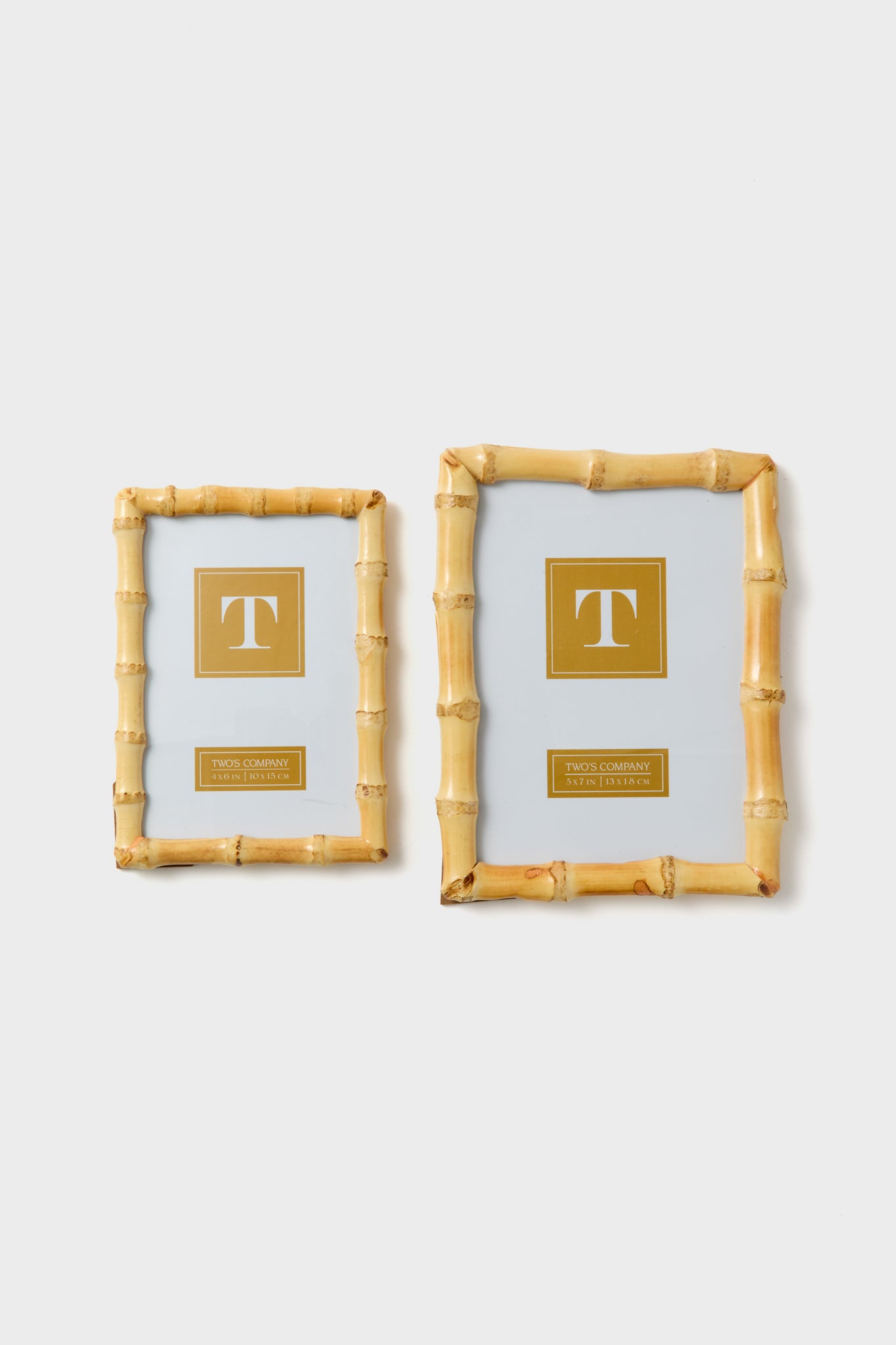 5x7 Blonde Natural Bamboo Finish Photo Frame-Get Girly