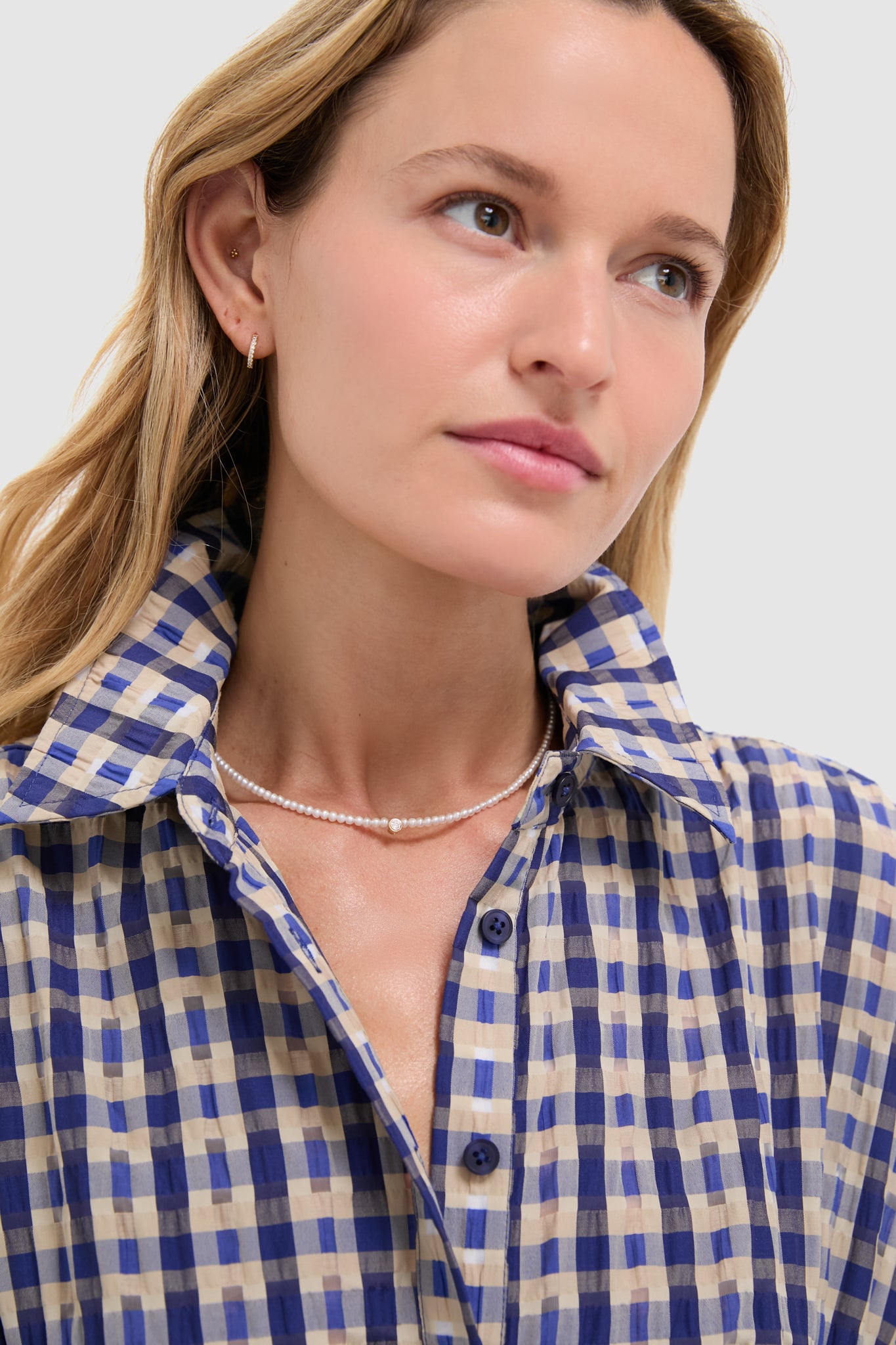 White Claire Necklace-Get Girly