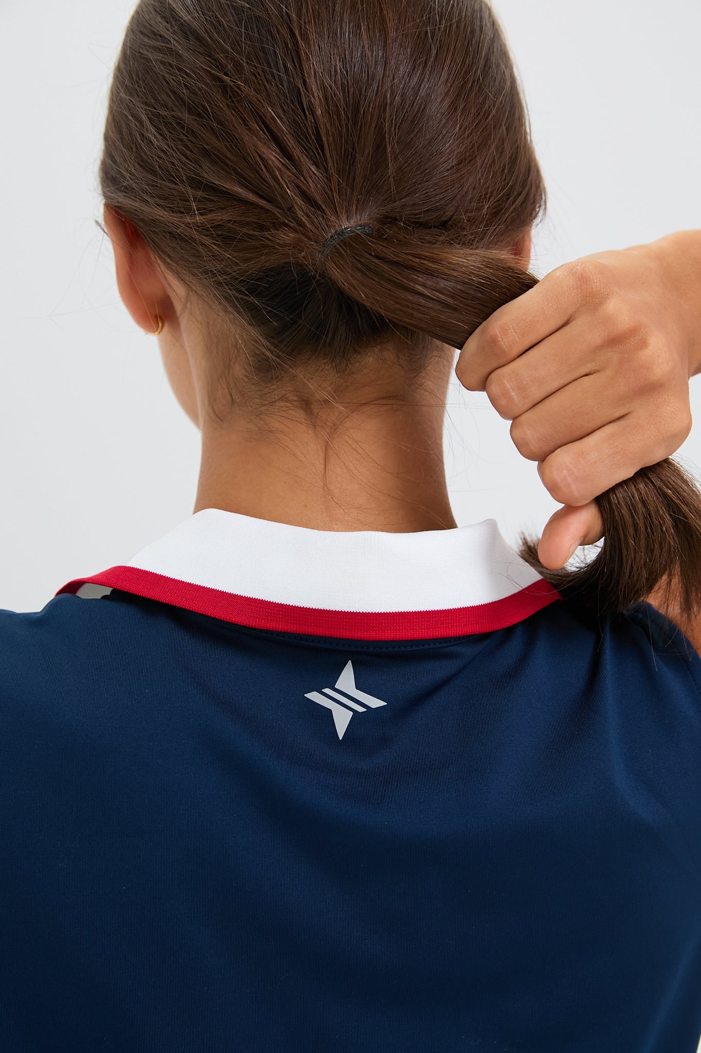 Navy Sleeveless Performance Jersey Alcott Golf Dress-Get Girly