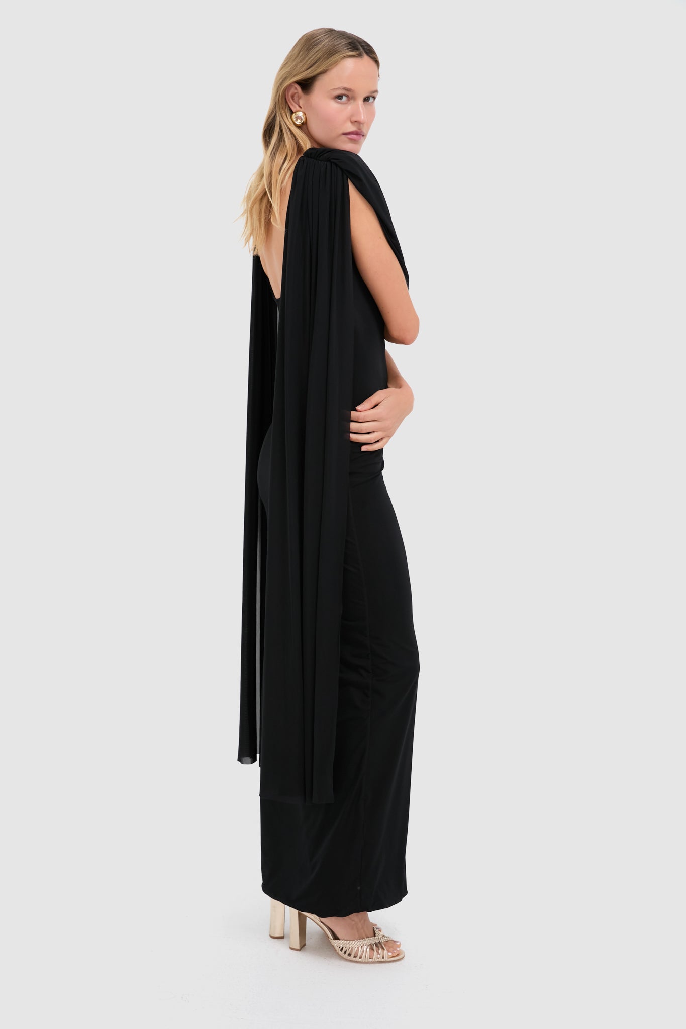 Black Batista Maxi Dress-Get Girly