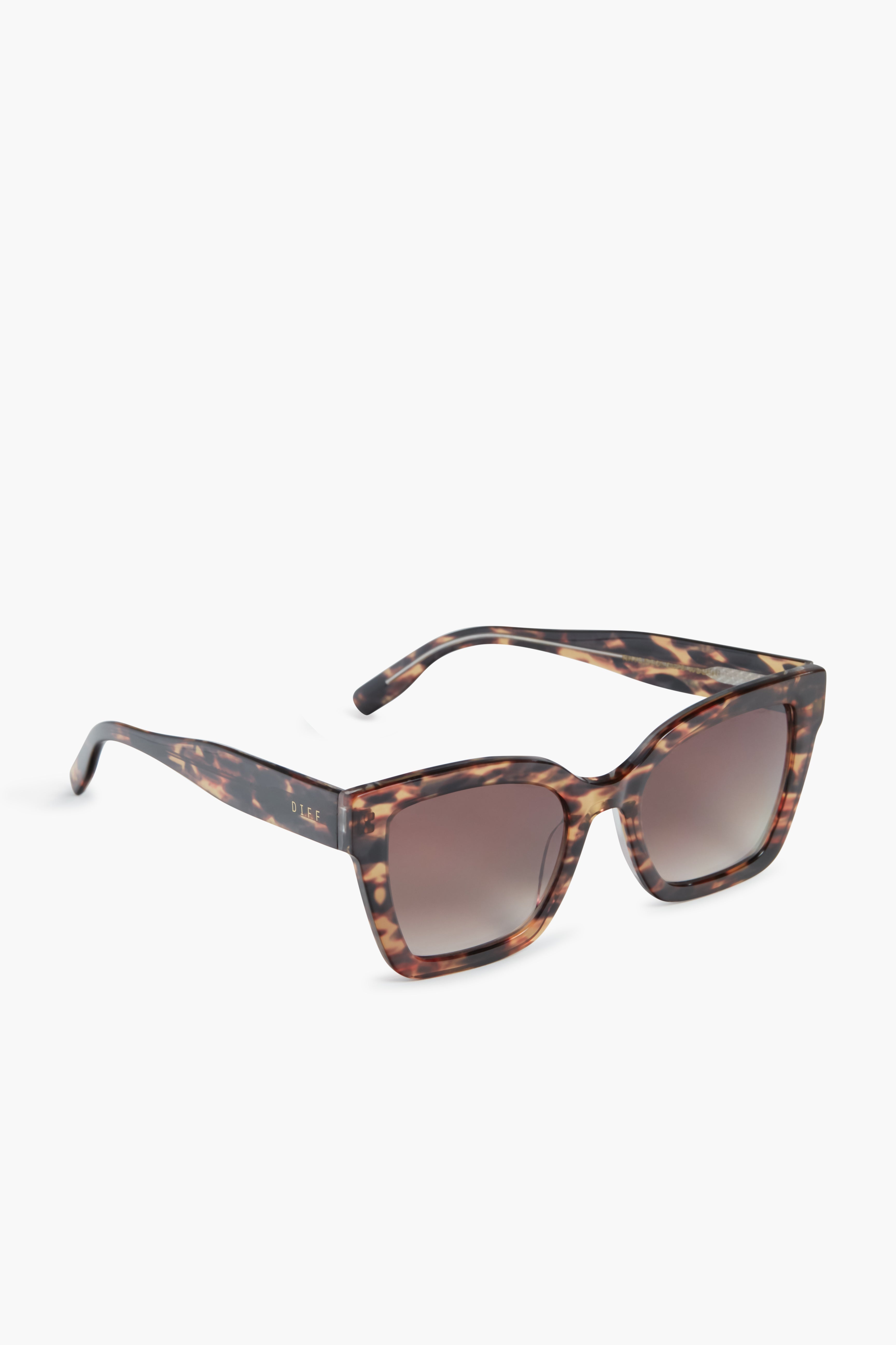 Wild Tortoise and Brown Rhys Sunglasses-Get Girly