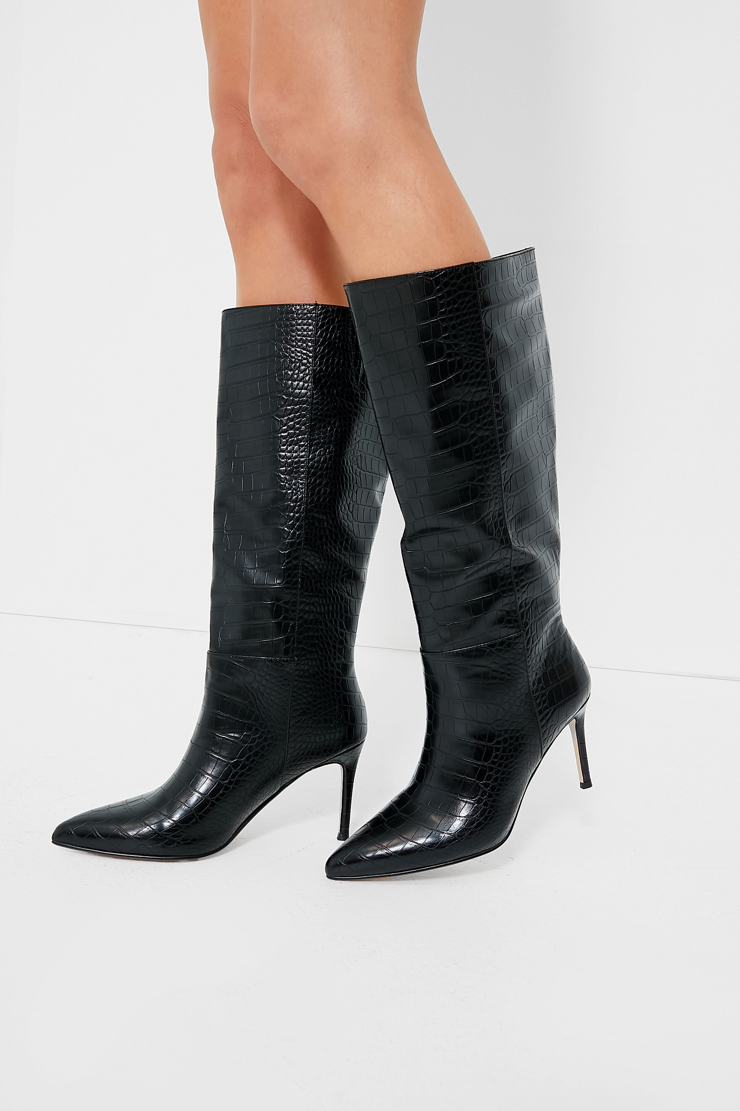 Black Alina Boots-Get Girly