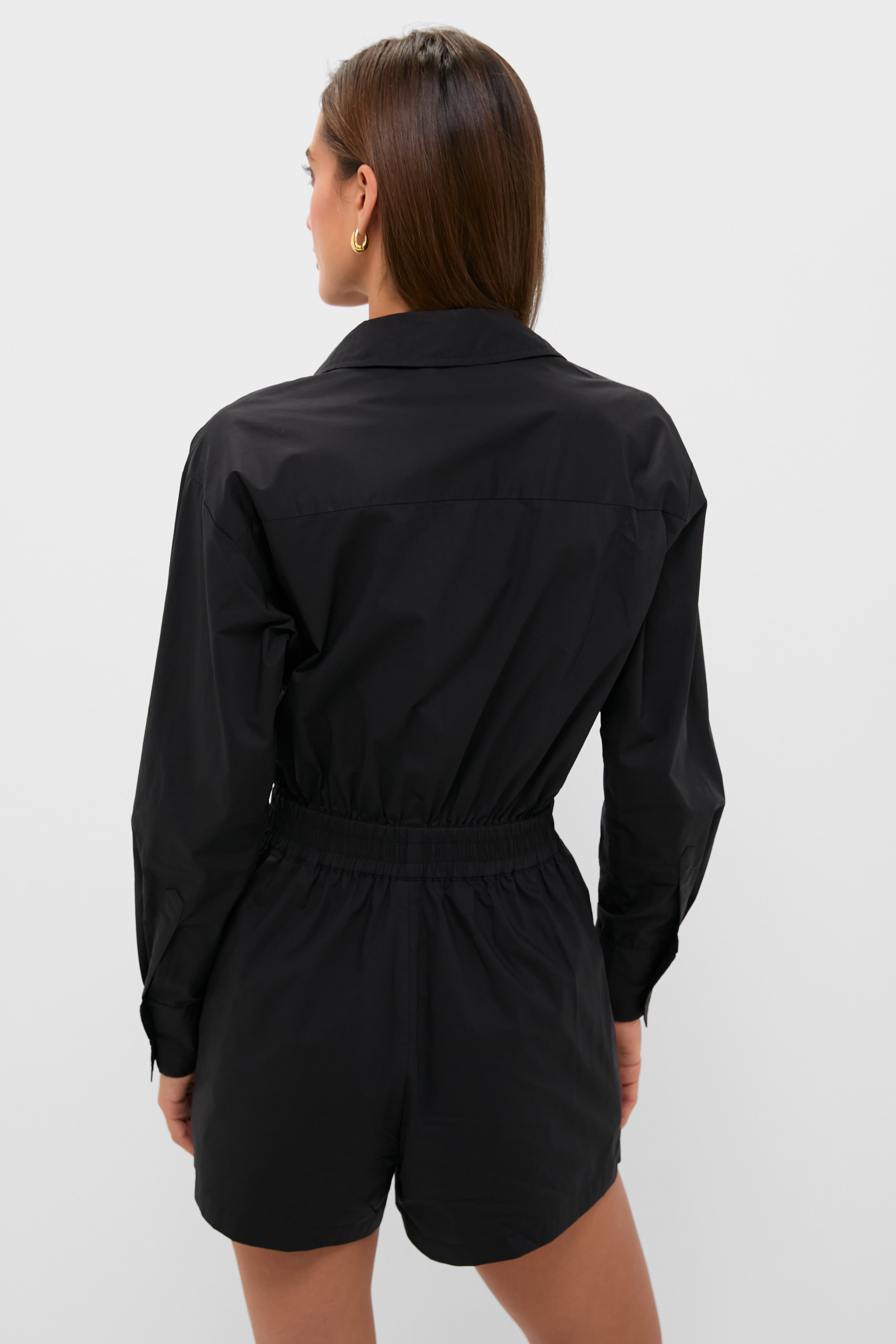 Black Hartwell Playsuit-Get Girly