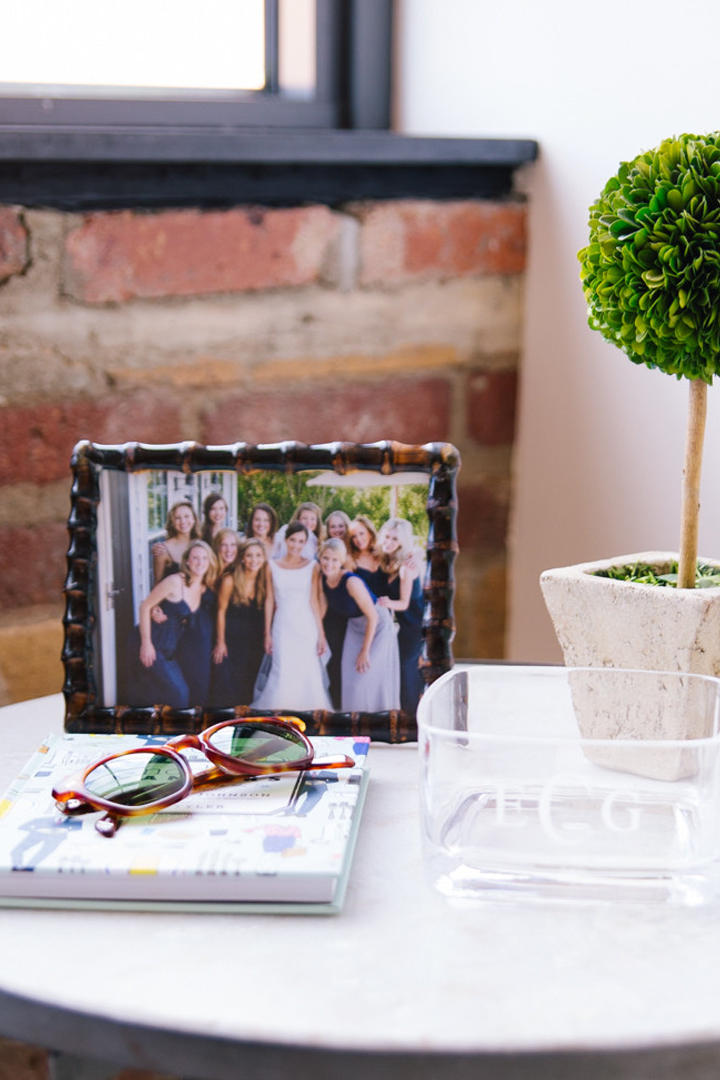 Bamboo Photo Frame-Get Girly