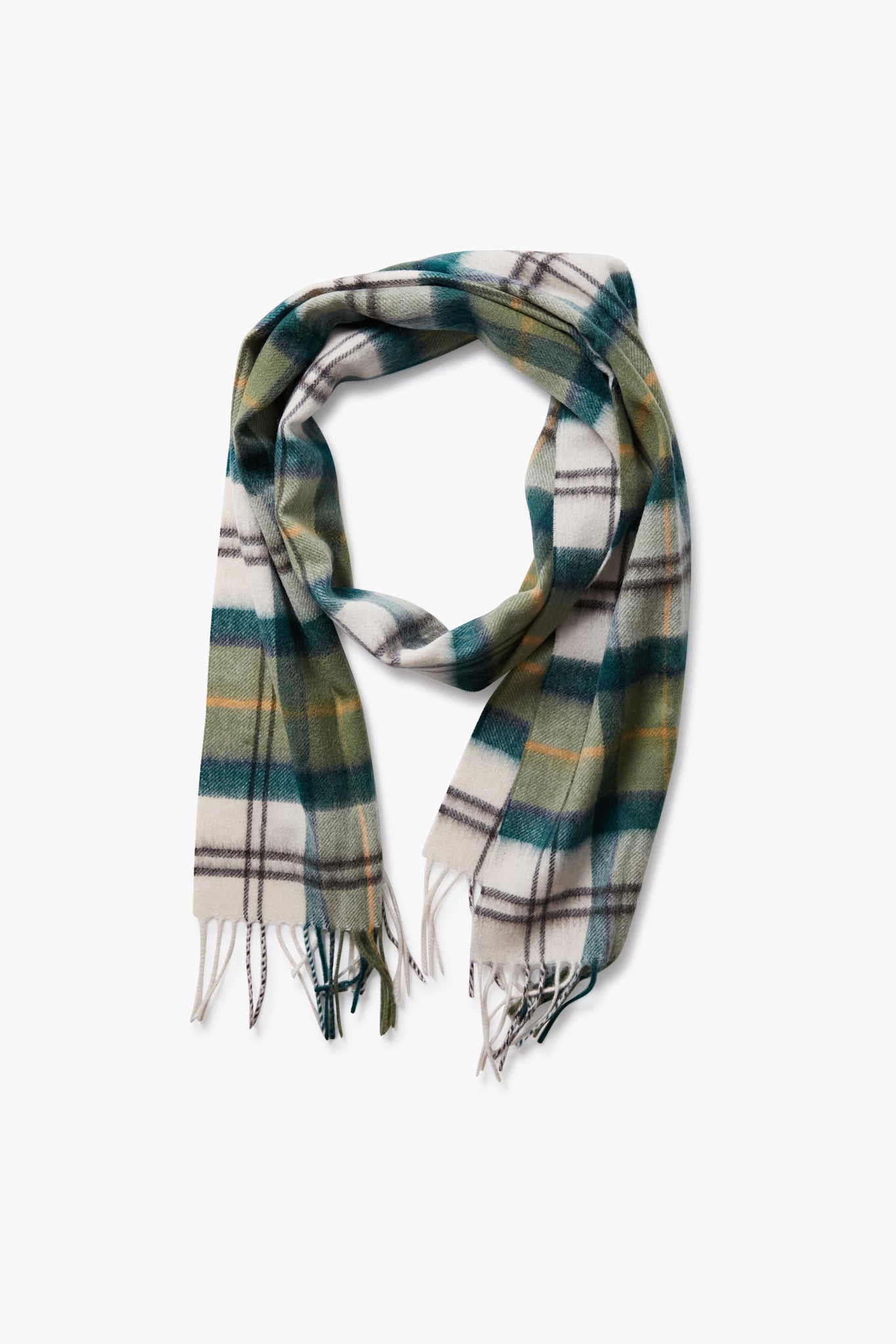 Ancient Tartan Wool and Cashmere Scarf-Get Girly