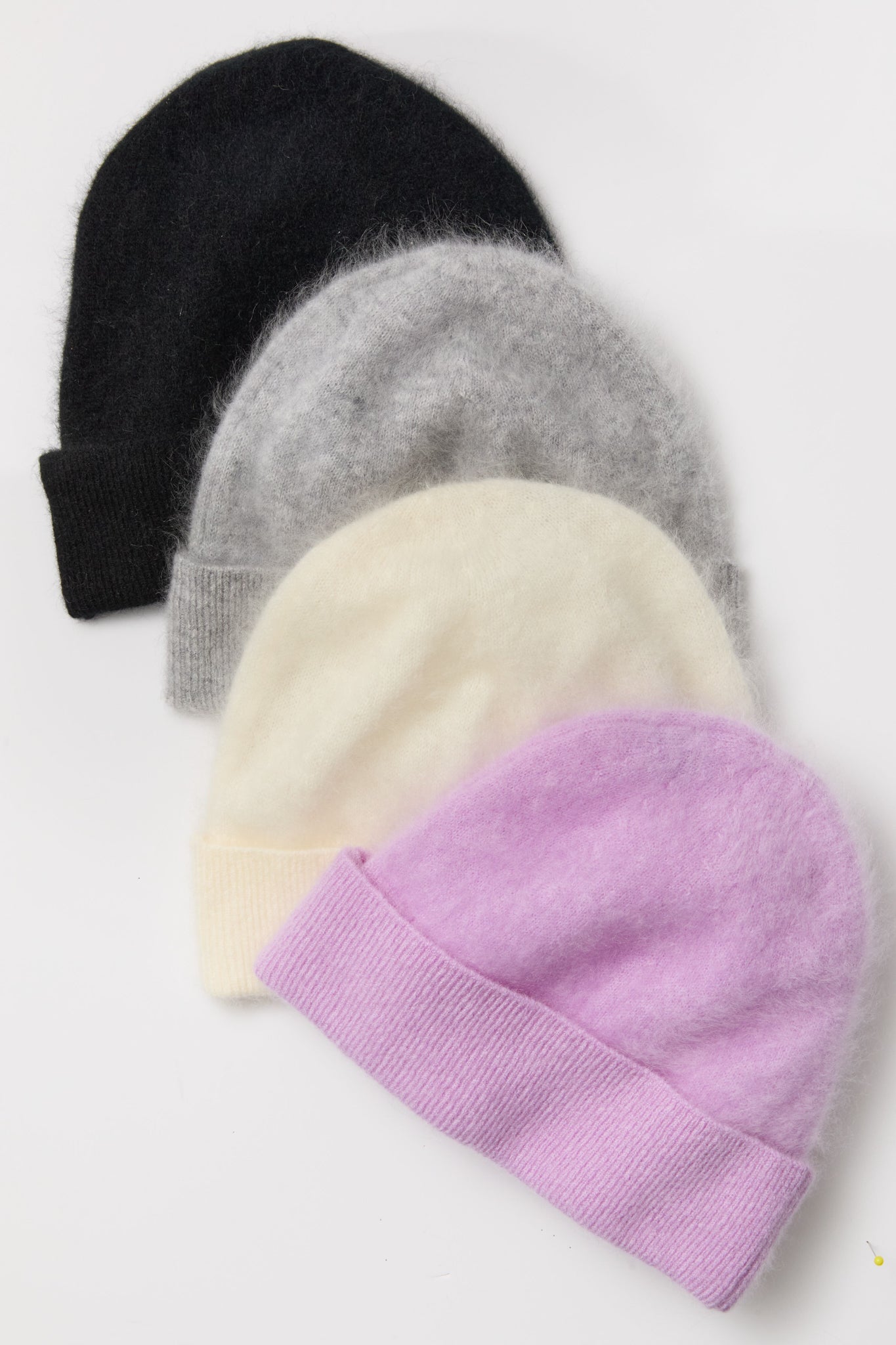 Black Cashmere Hat and Scarf Set-Get Girly