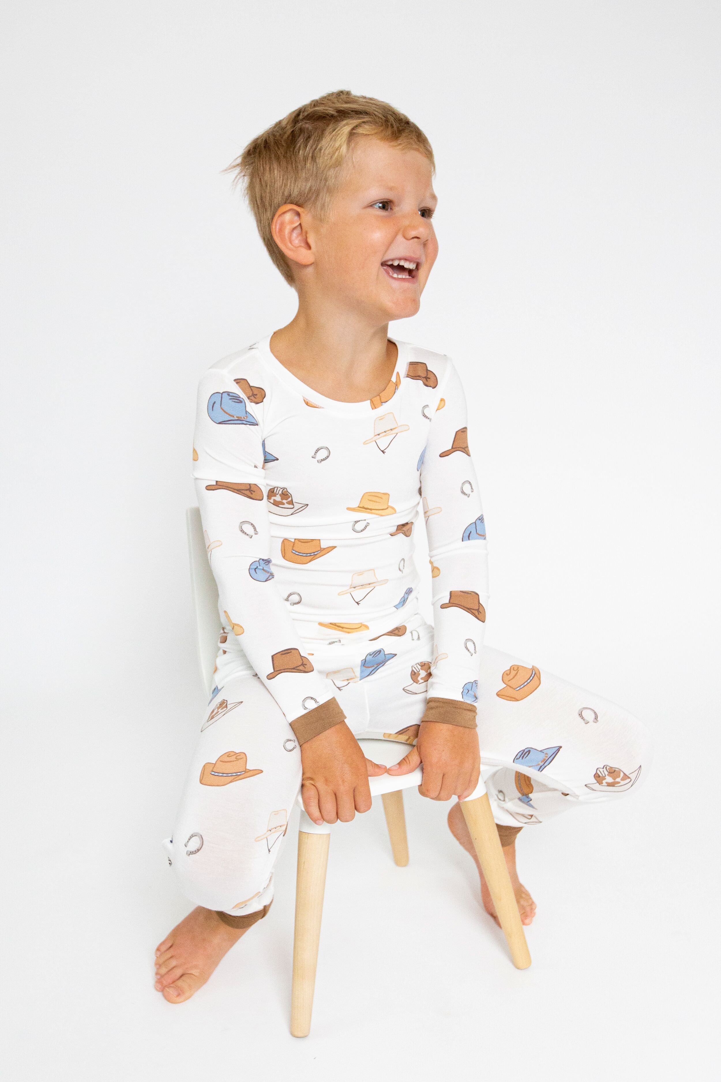 Baby Cowboy Hats Lounge Wear Set-Get Girly