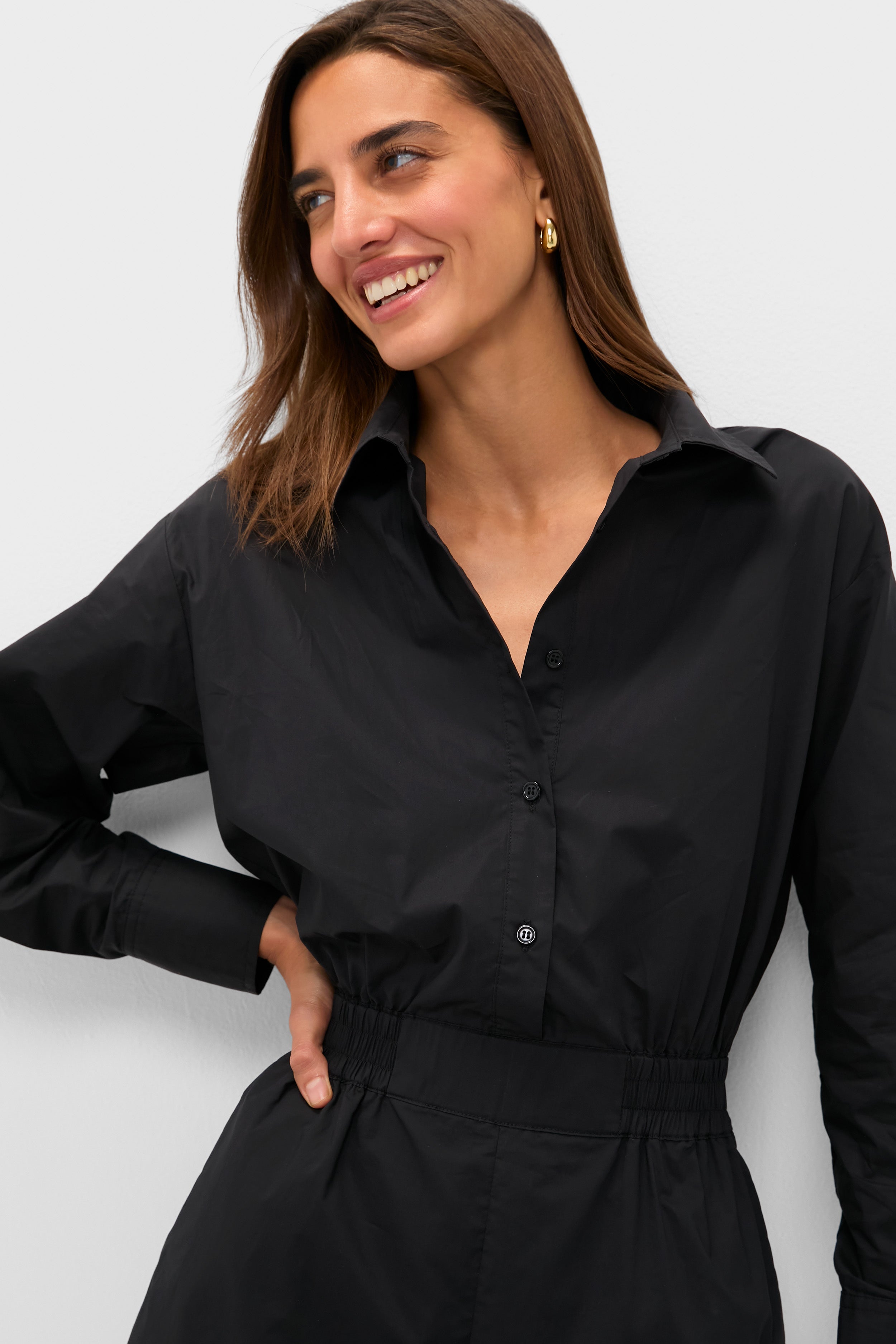 Black Hartwell Playsuit-Get Girly