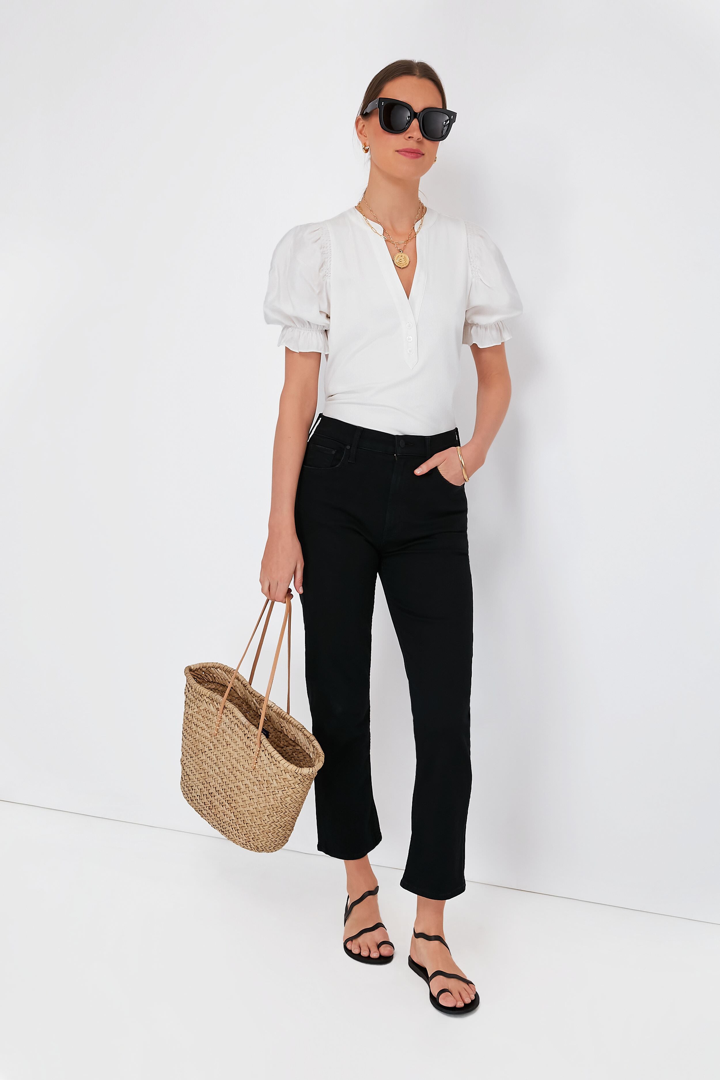 08 Black Sunglasses-Get Girly