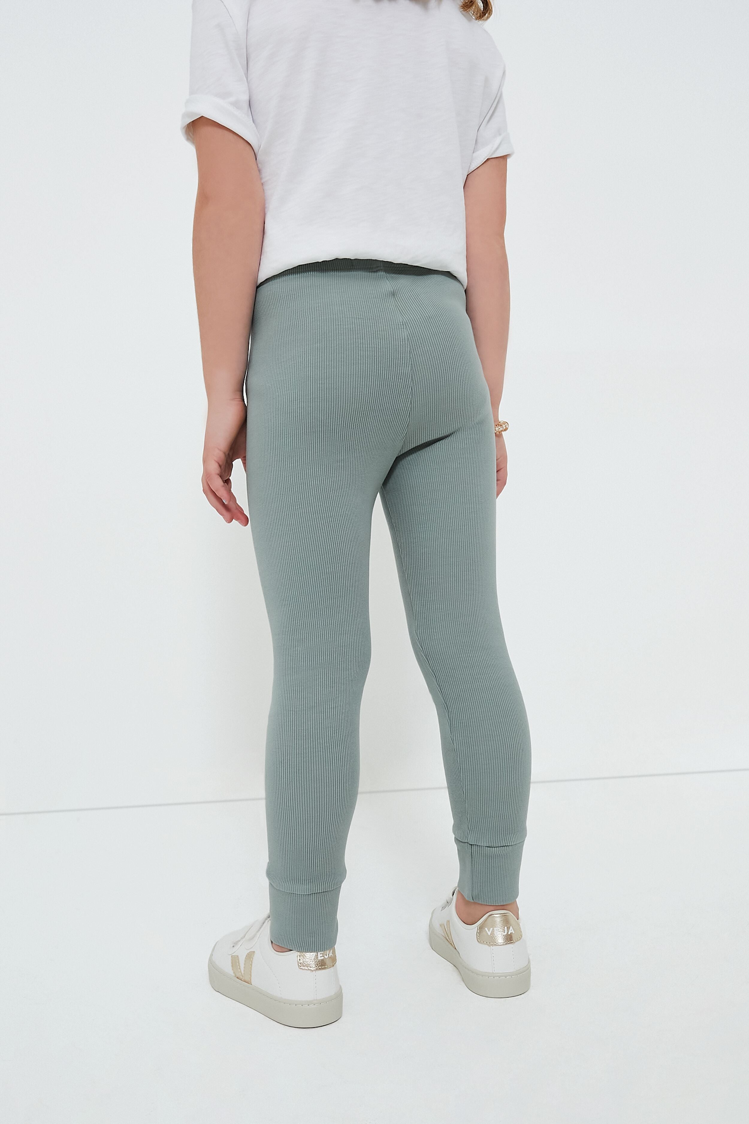 Agave Essential Rib Leggings-Get Girly