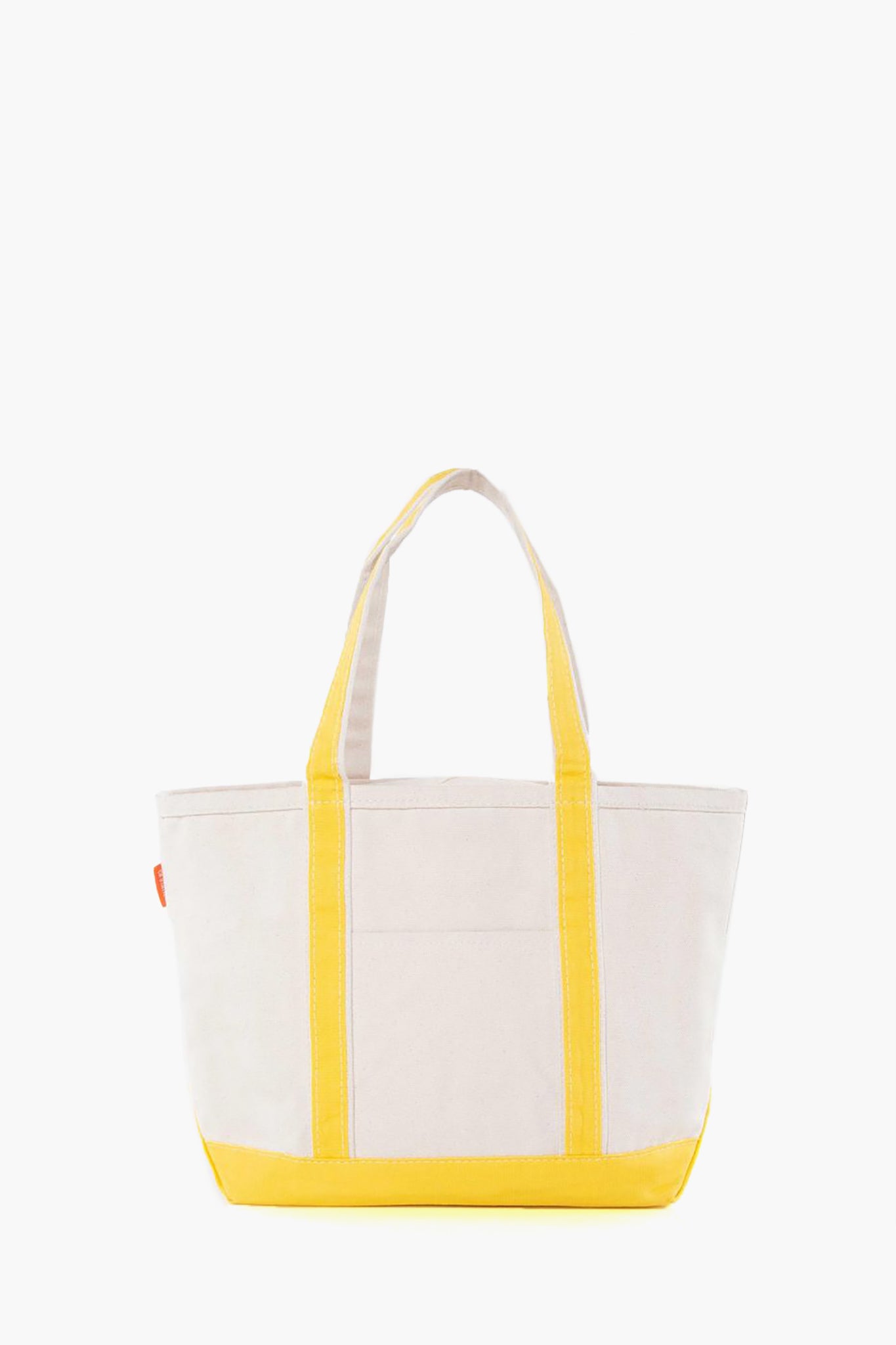 Yellow Medium Canvas Tote-Get Girly