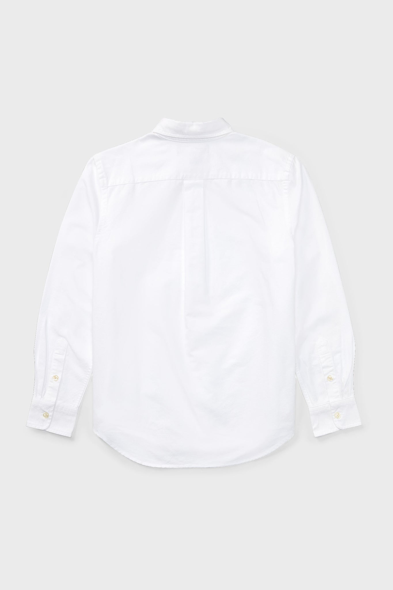 Boys White Long-Sleeve Oxford Button-Down Sportshirt-Get Girly