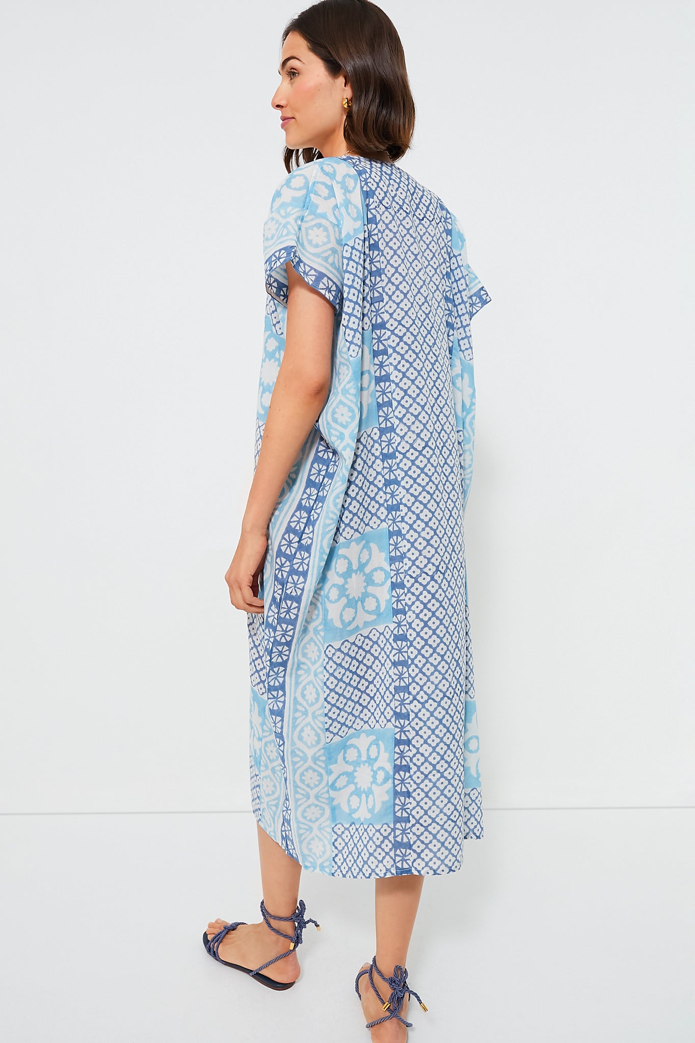 Blue Daughters Caftan-Get Girly