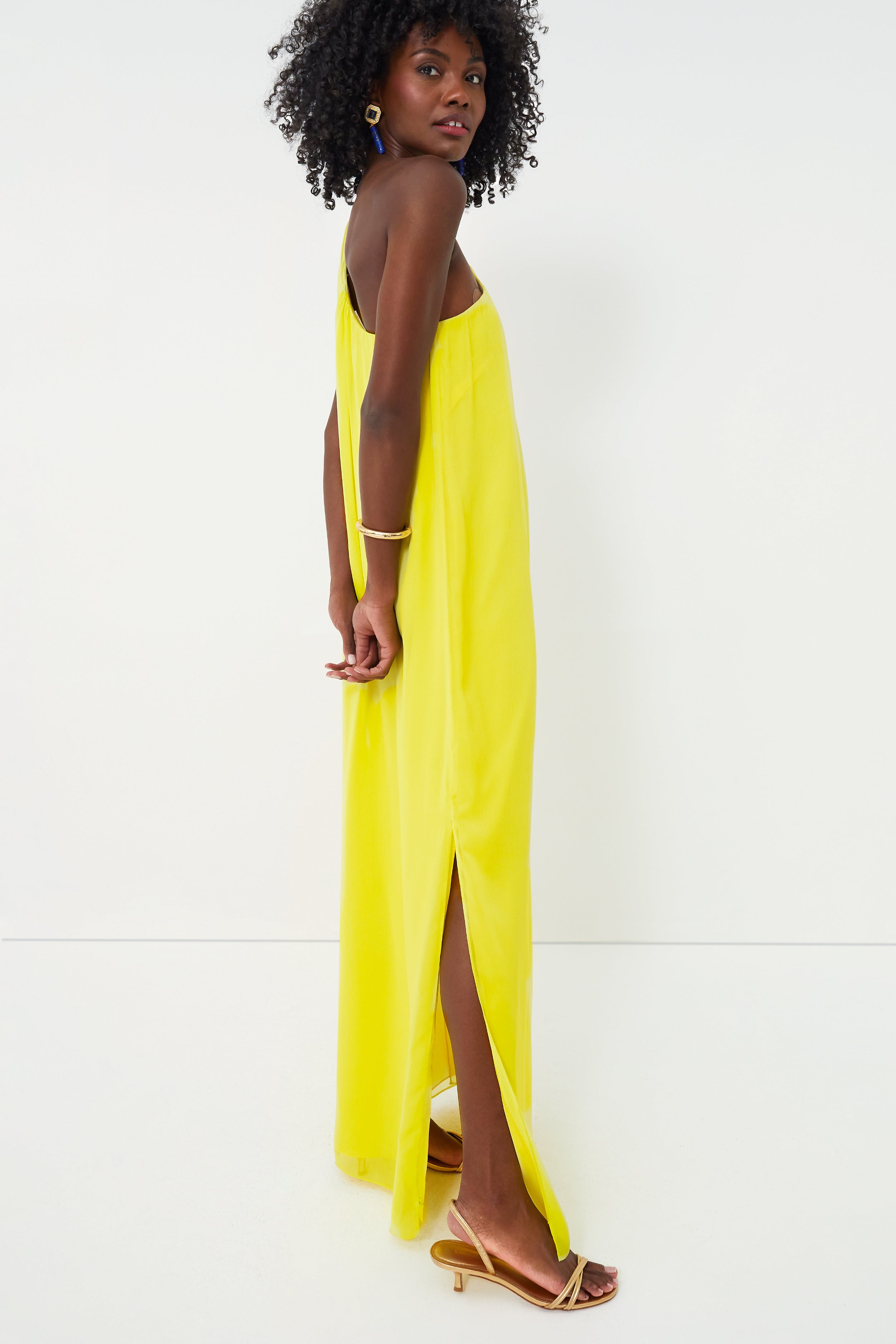 Yellow Soleil Gown-Get Girly