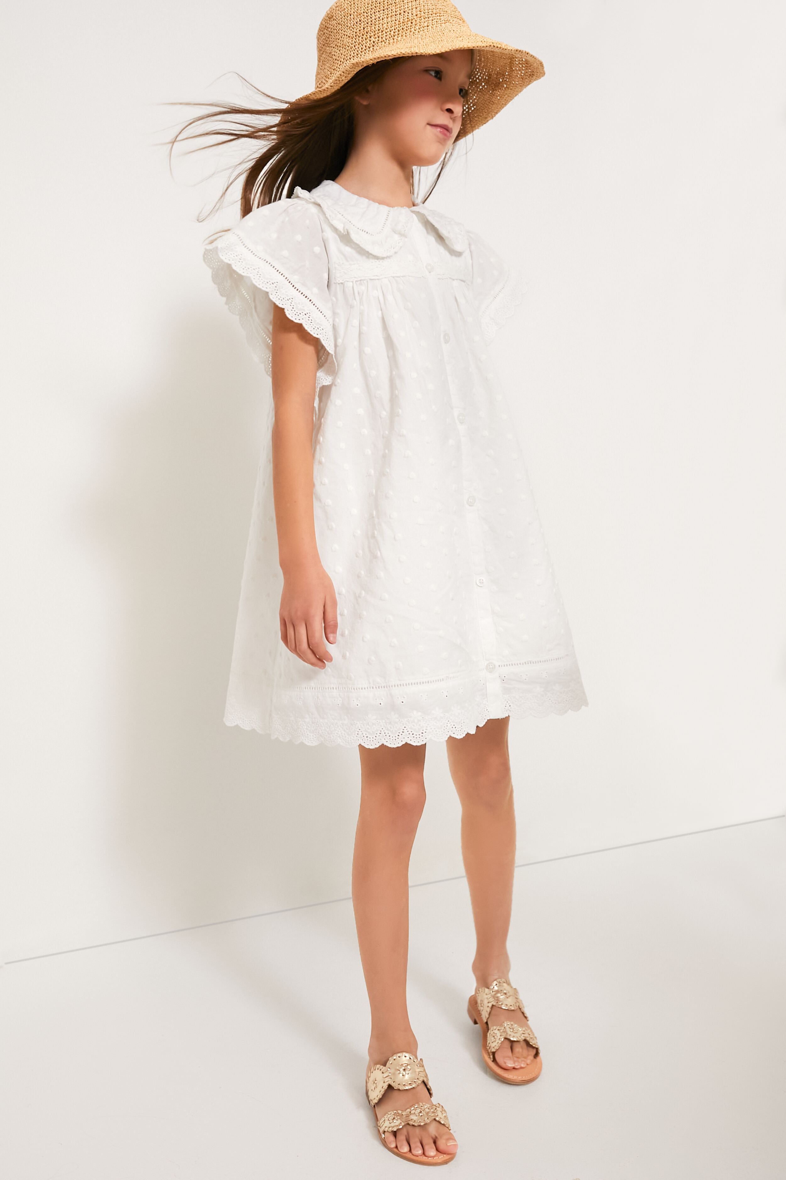 White Marla Dress-Get Girly