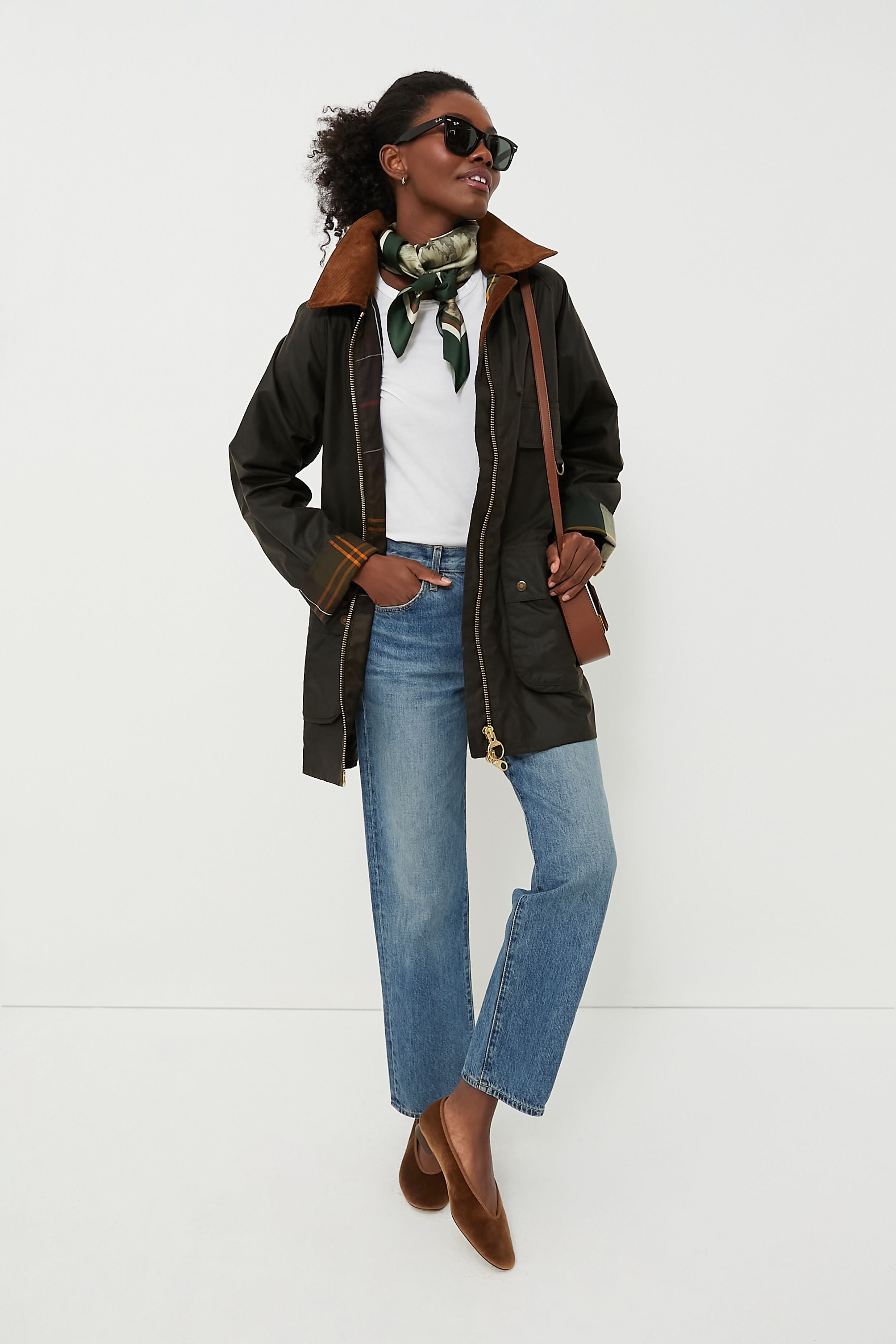 Foxhunt Toile Medium Silk Scarf-Get Girly