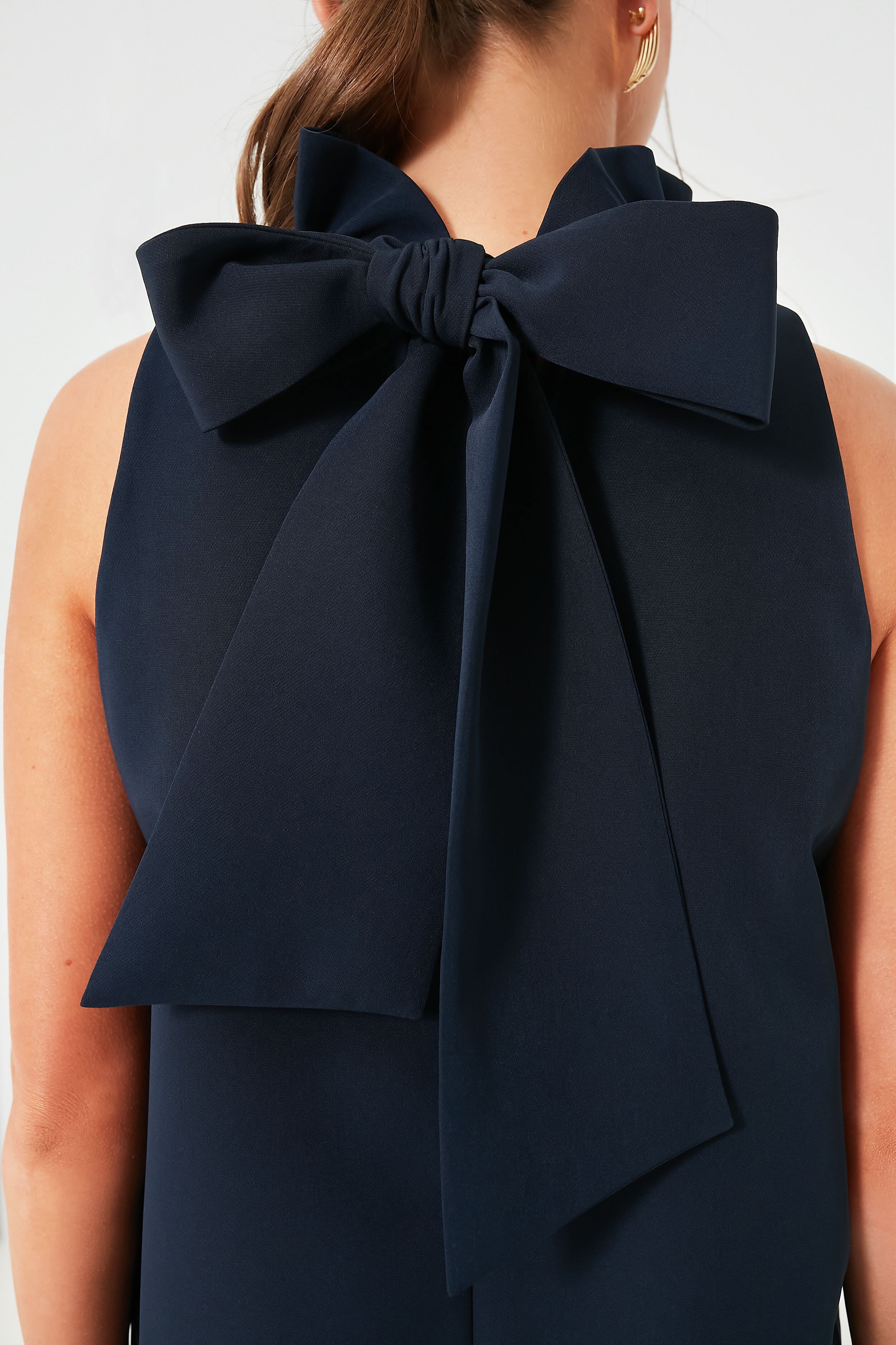 Navy Mason Top-Get Girly