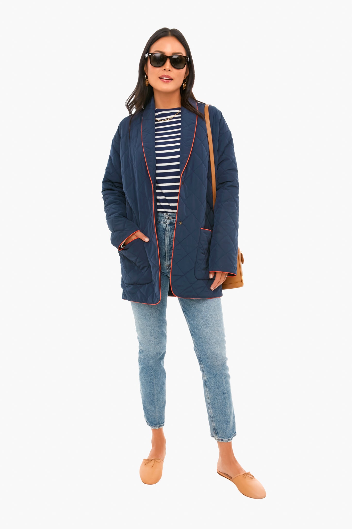 The Navy Connery Jacket-Get Girly