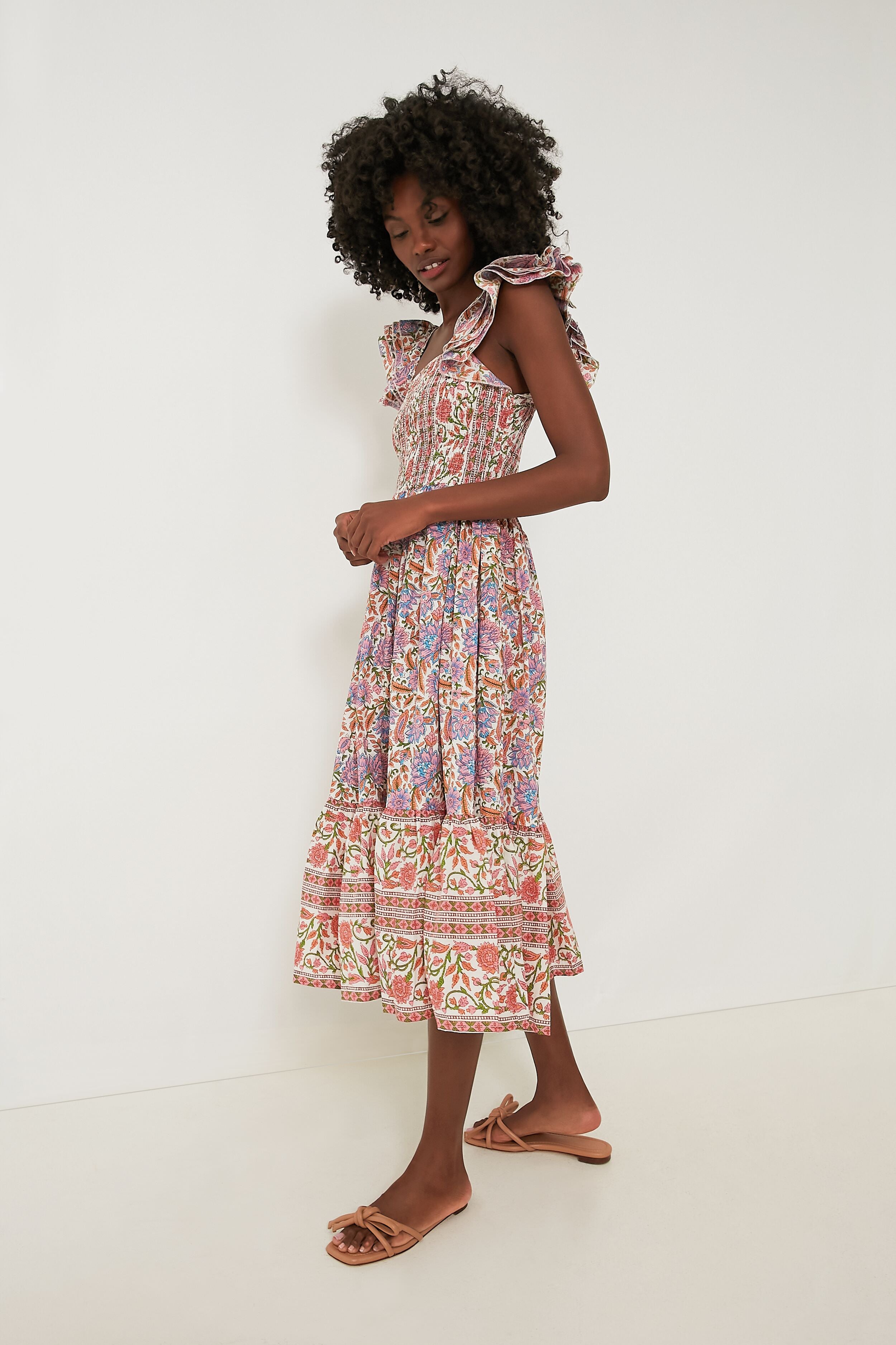 Avignon Floral Olympia Dress-Get Girly