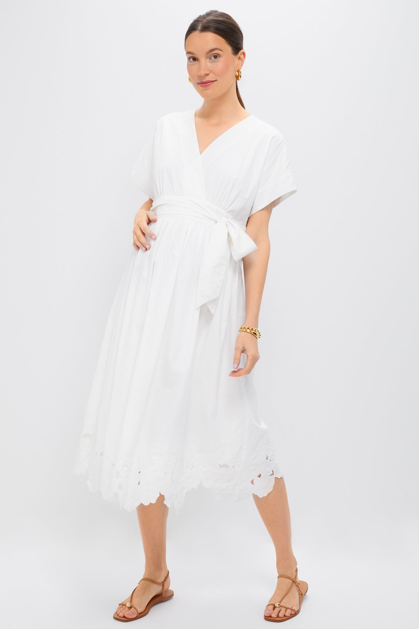 White Carolina Dress-Get Girly