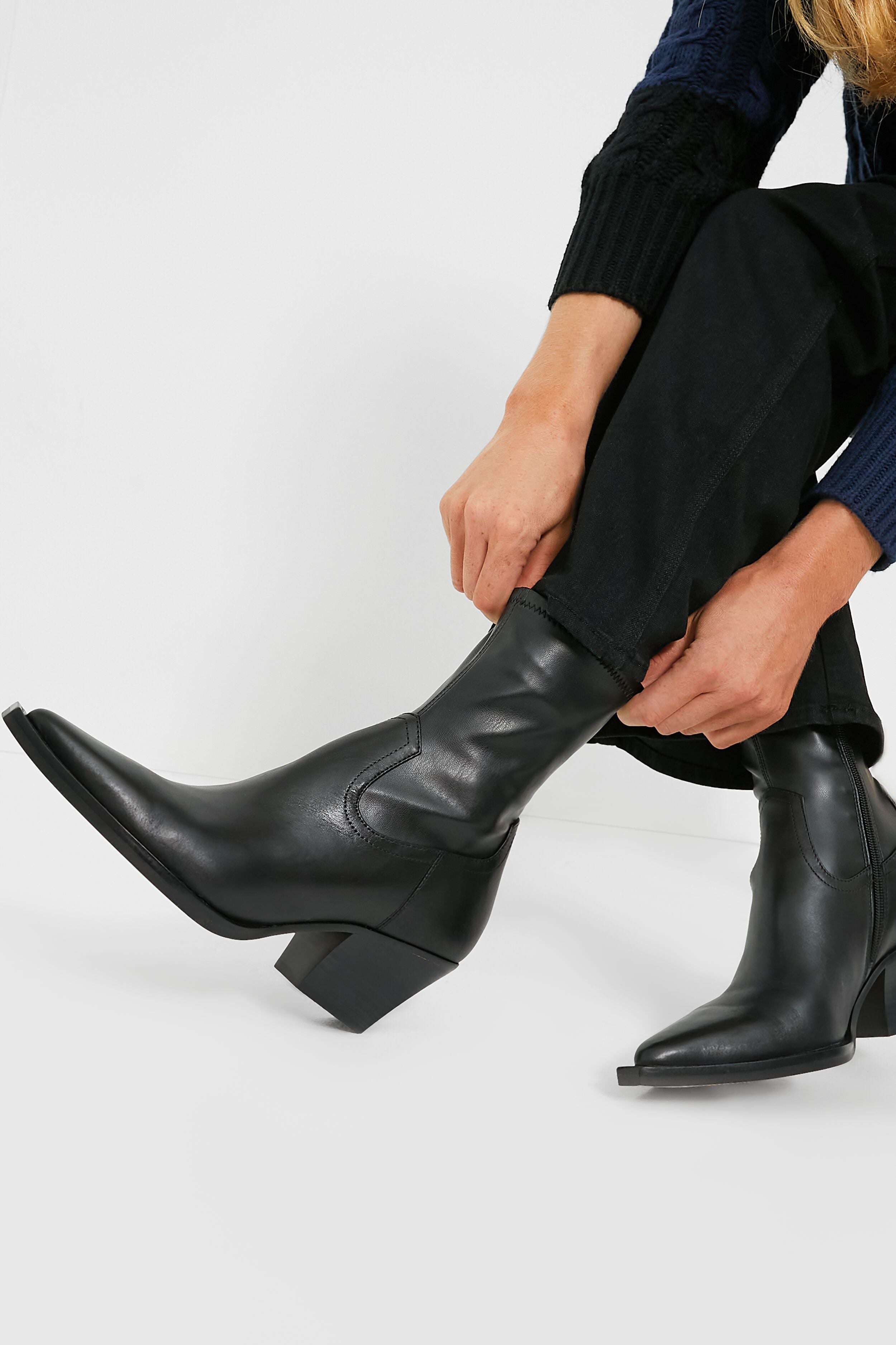 Black Rutger Booties-Get Girly