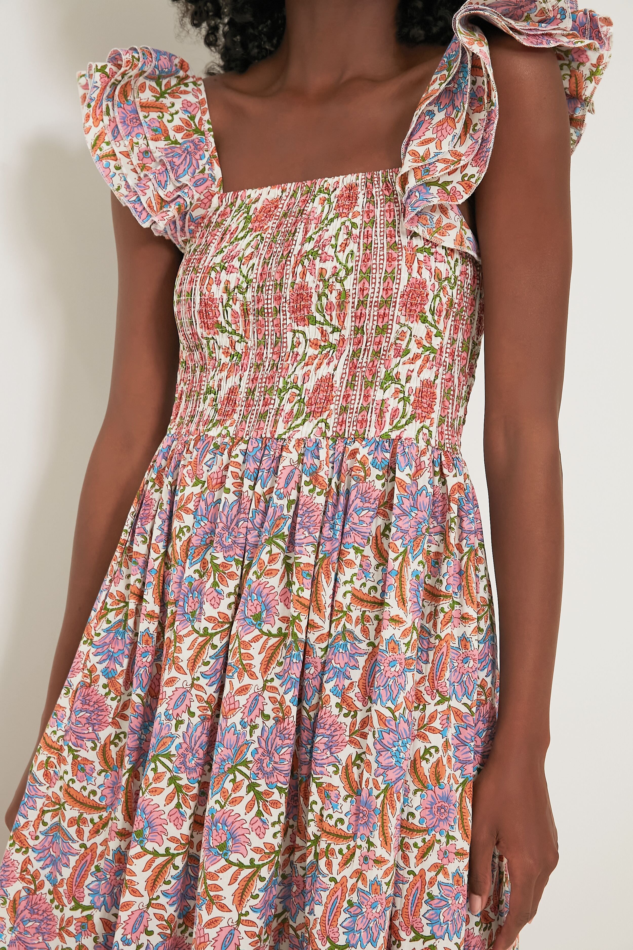 Avignon Floral Olympia Dress-Get Girly