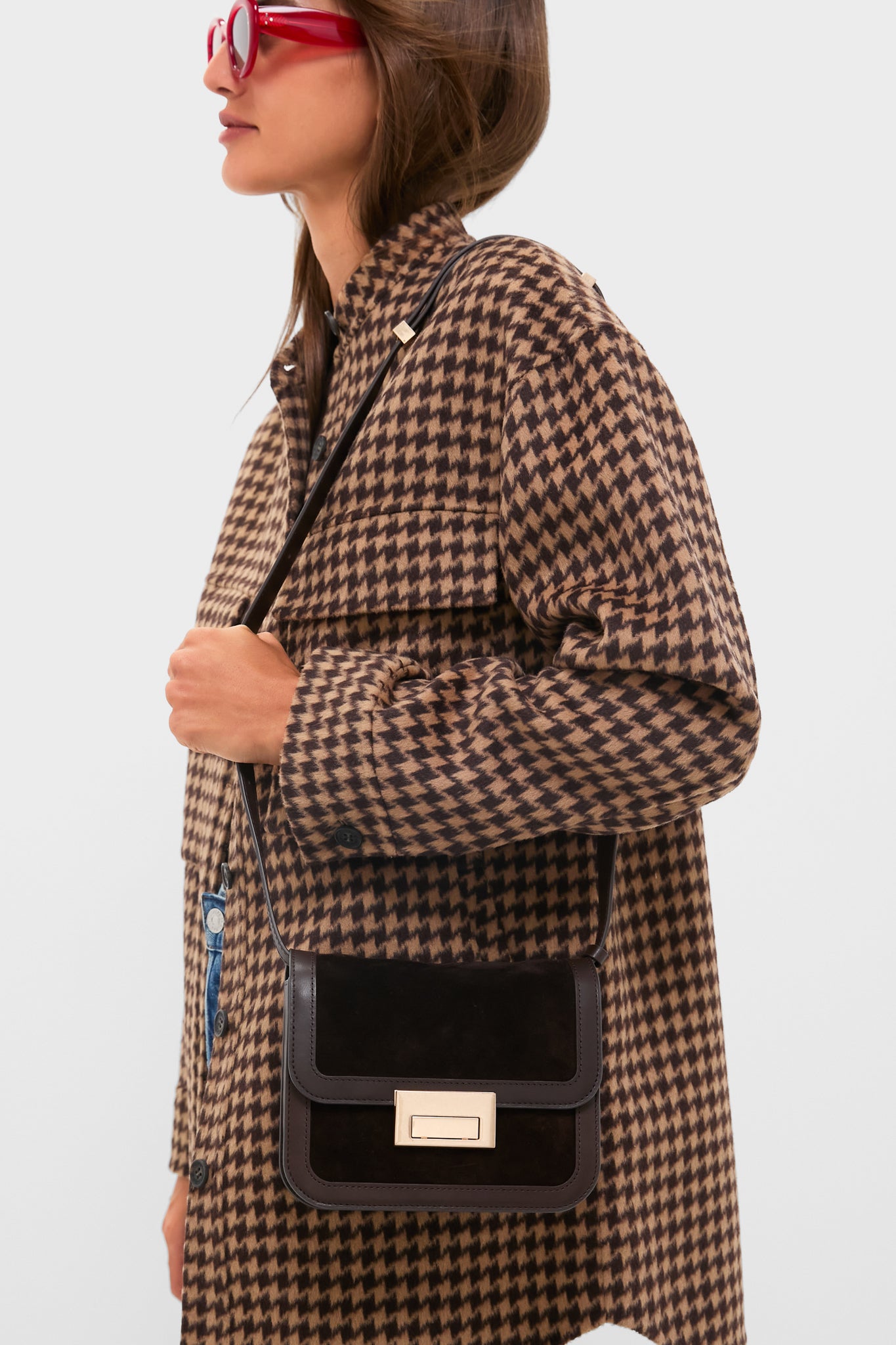 Tmoro Suede Desi Crossbody Bag-Get Girly