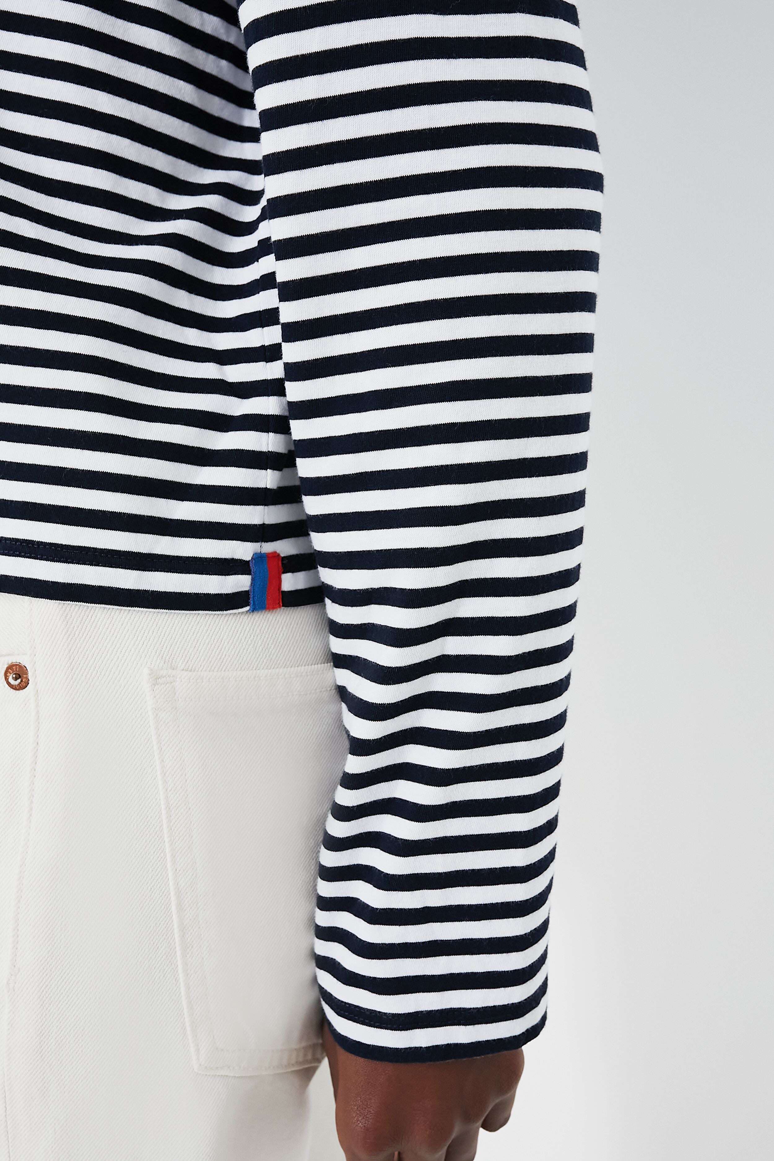 The Navy and White Venice Tee-Get Girly