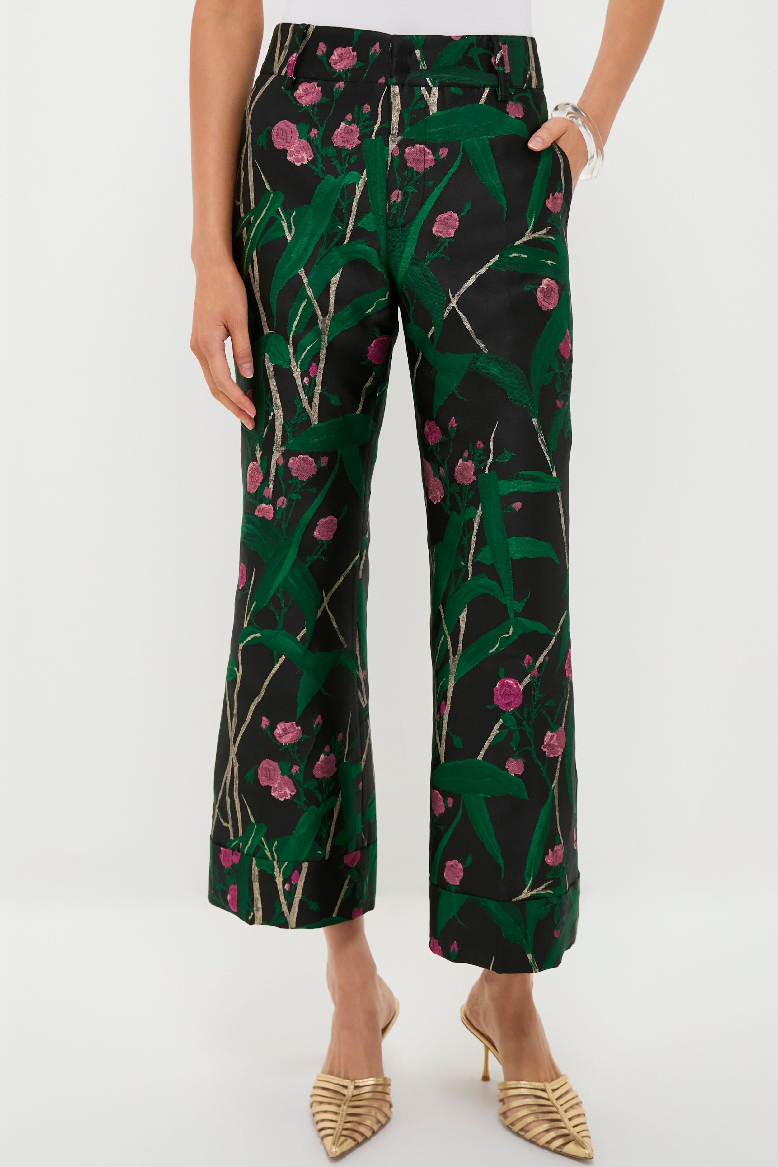 Bamboo Jacquard Hendrix Pants-Get Girly