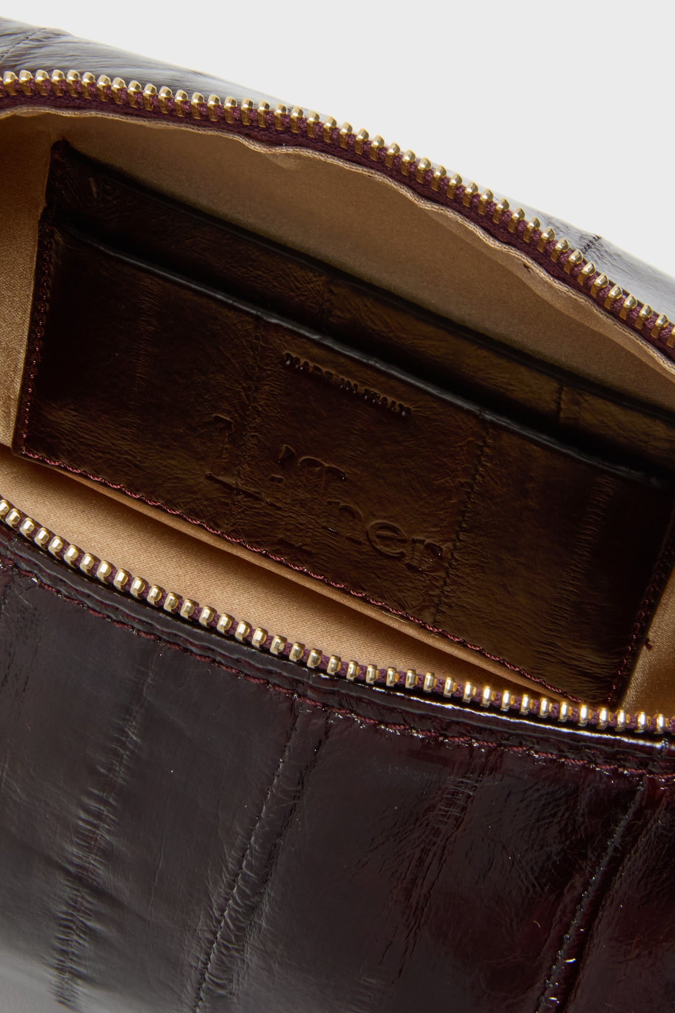 Amarone Eel Skin Pillow Pouch Micro-Get Girly