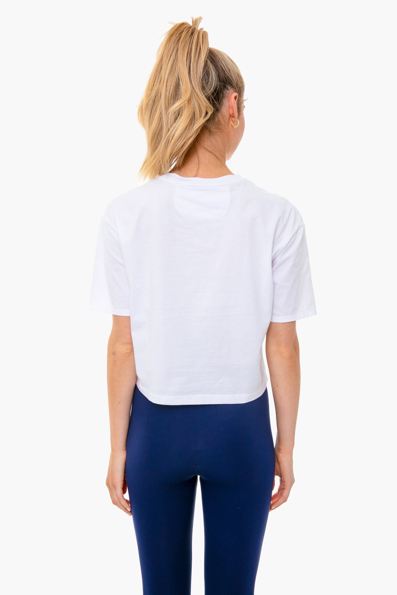 White Everyday Short Sleeve Tee-Get Girly