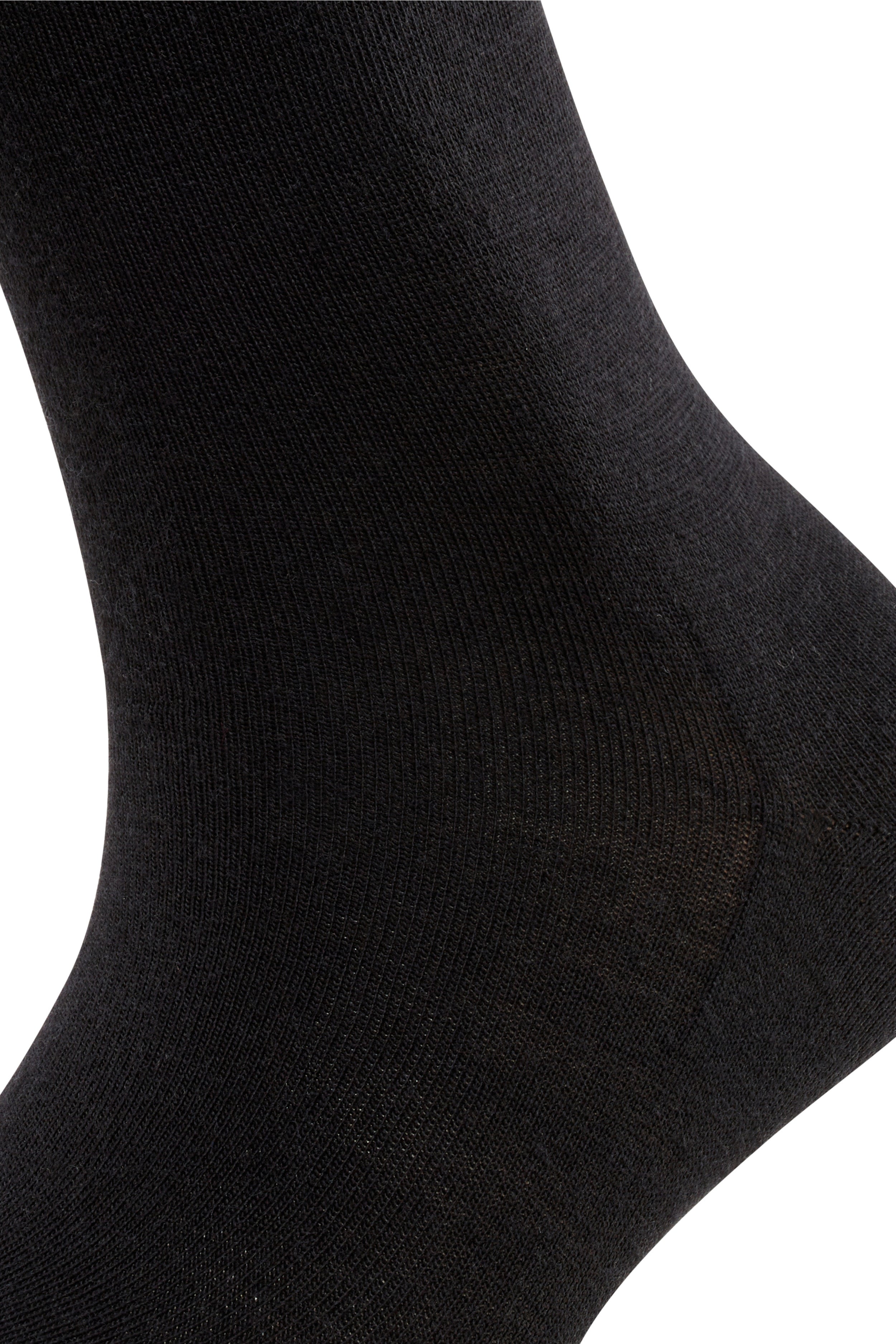 Black Merino Cotton Blend Socks-Get Girly