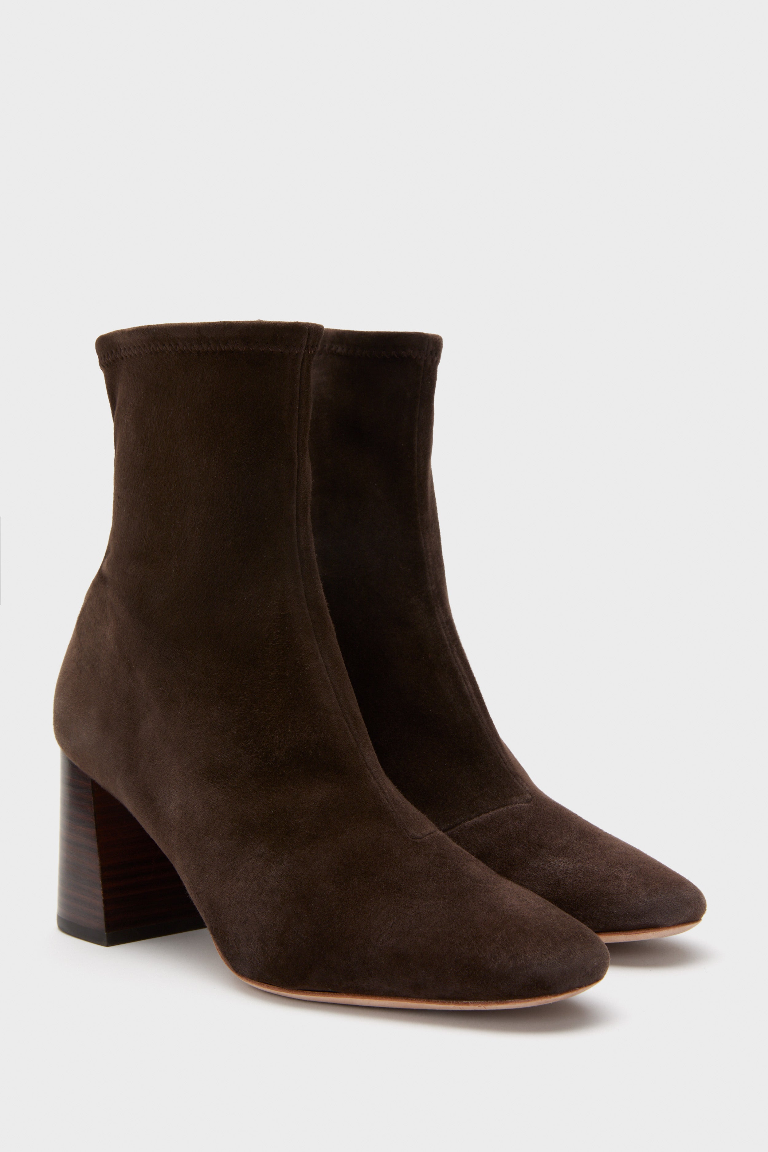 Tmoro Stretch Suede Chloe Boots-Get Girly