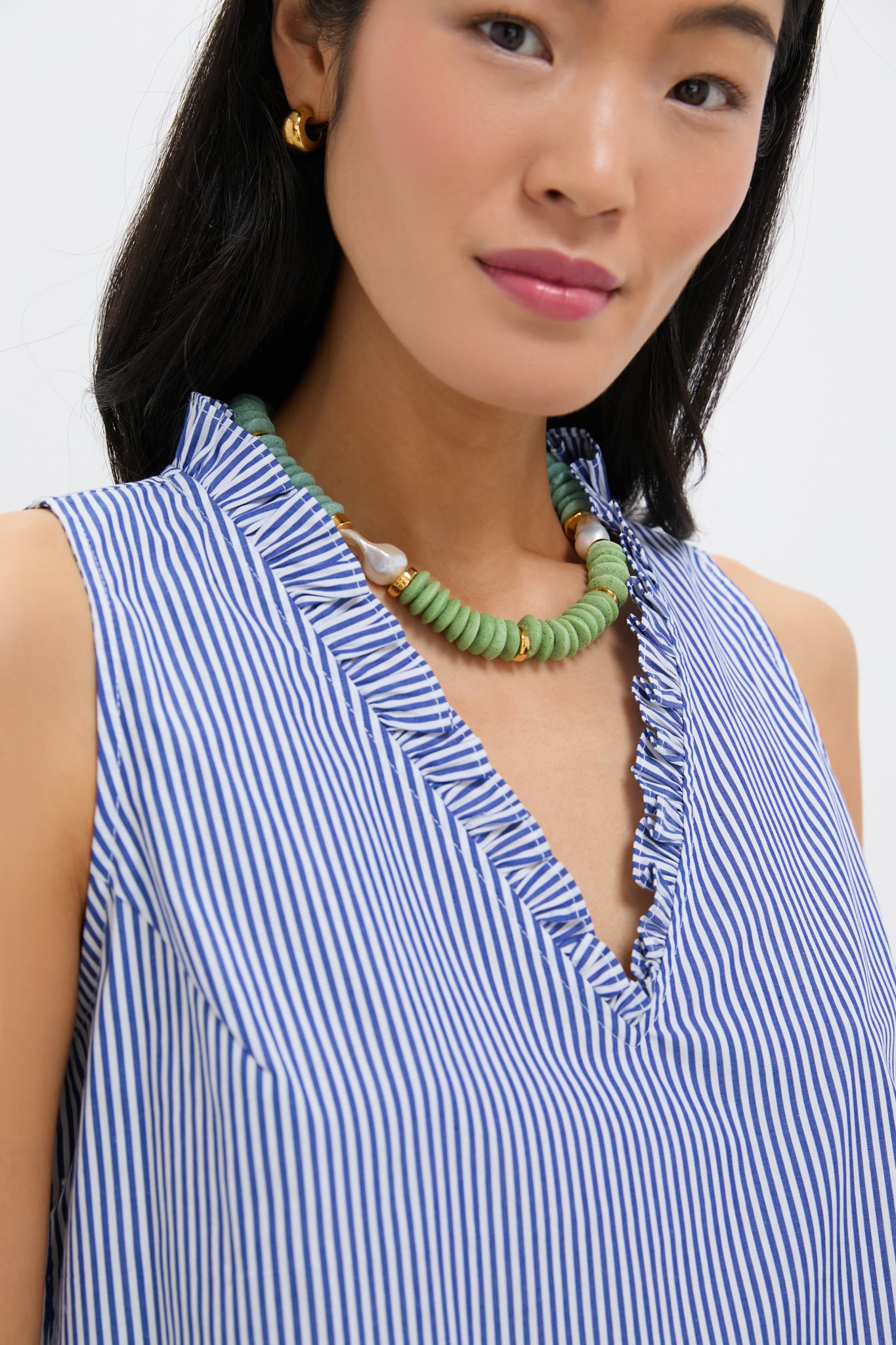 Striped Veronica Top-Get Girly