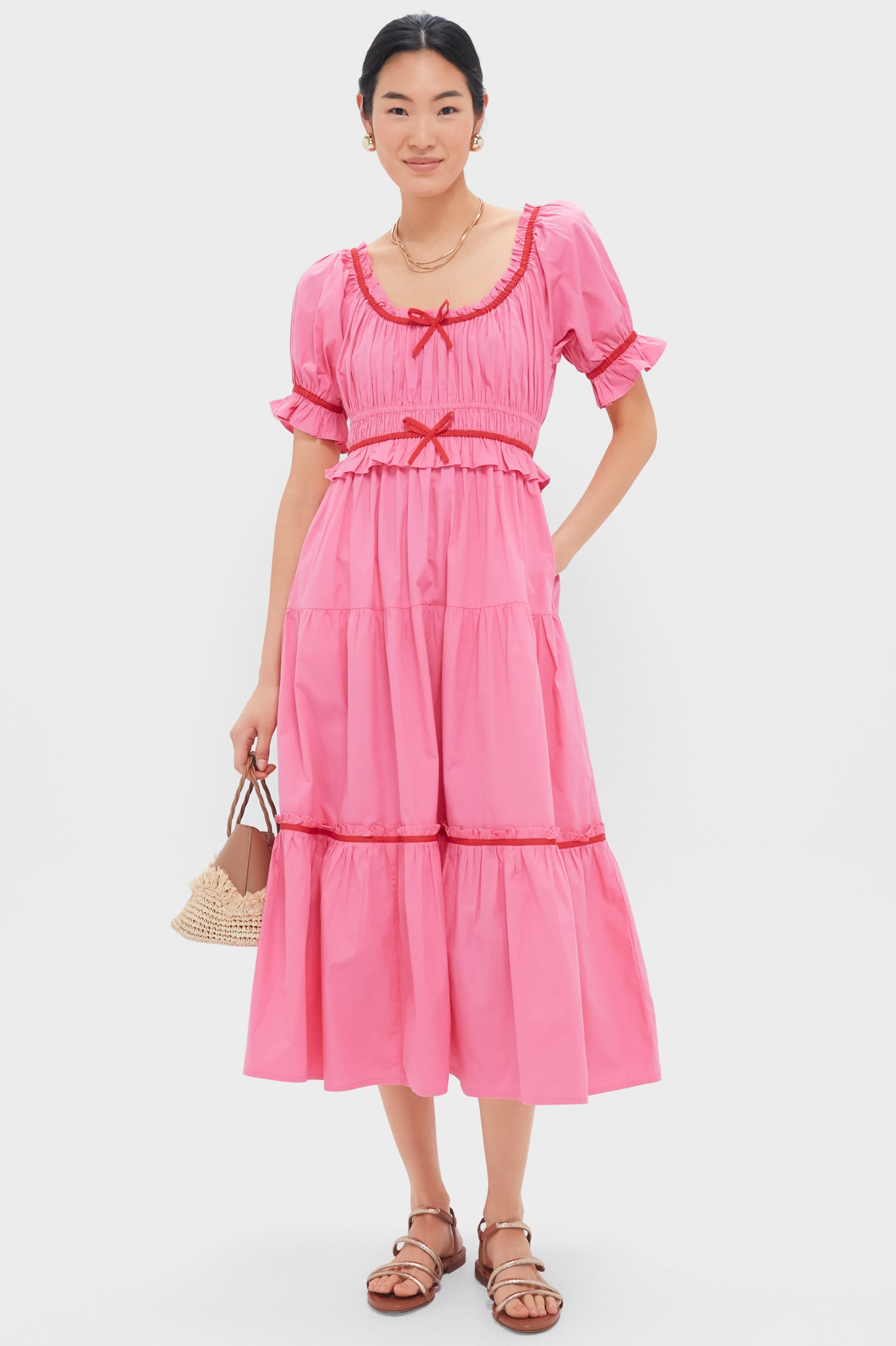 Bubblegum Agatha Dress-Get Girly
